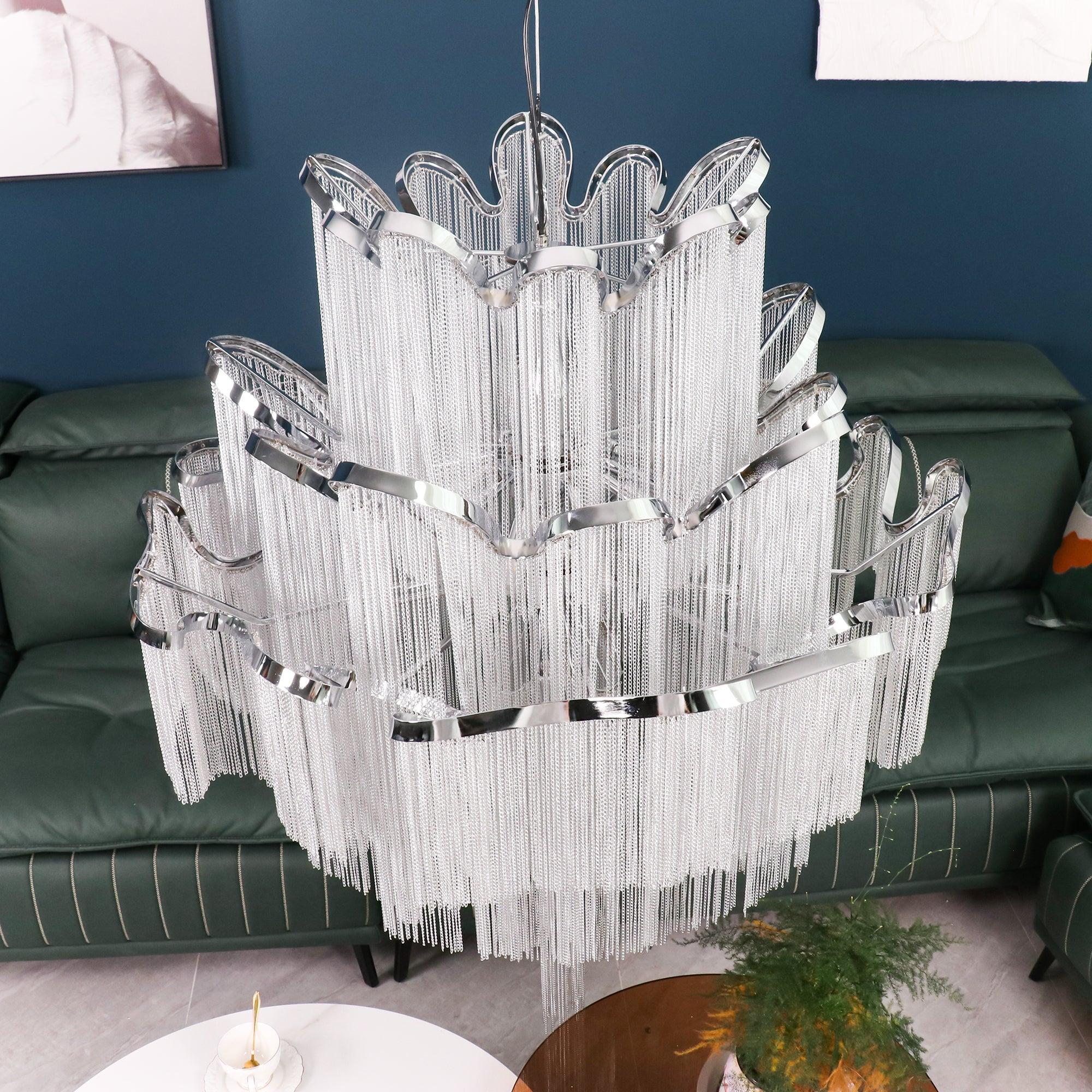 Stream Chain Chandelier - Blowlighting