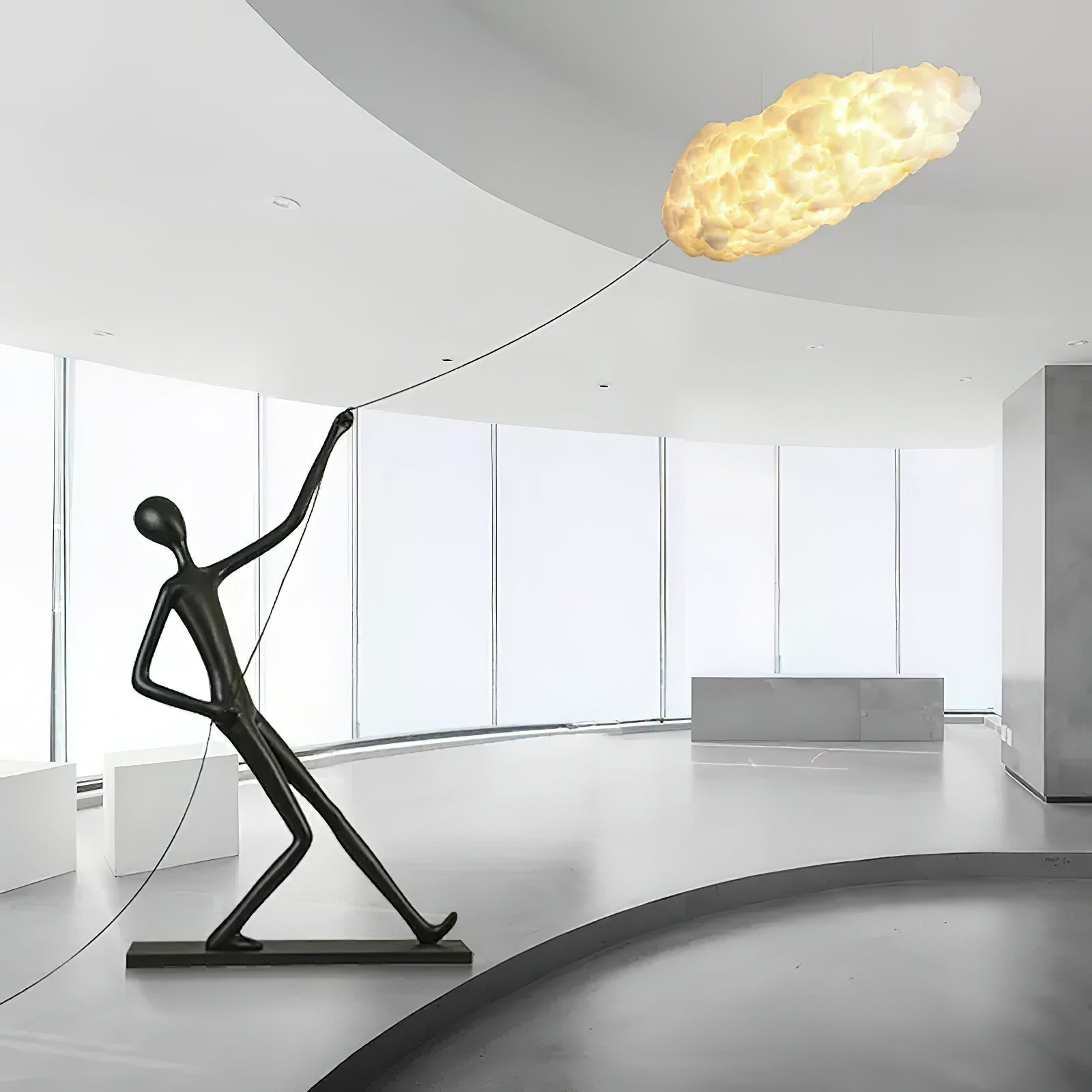Vilorel Cotton Sculpture Lamp - Blowlighting