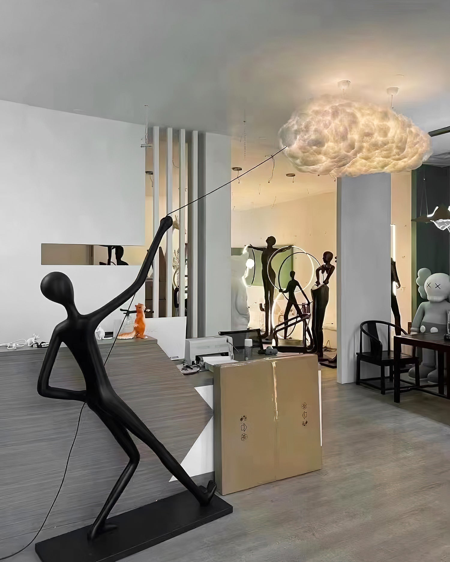 Vilorel Cotton Sculpture Lamp - Blowlighting