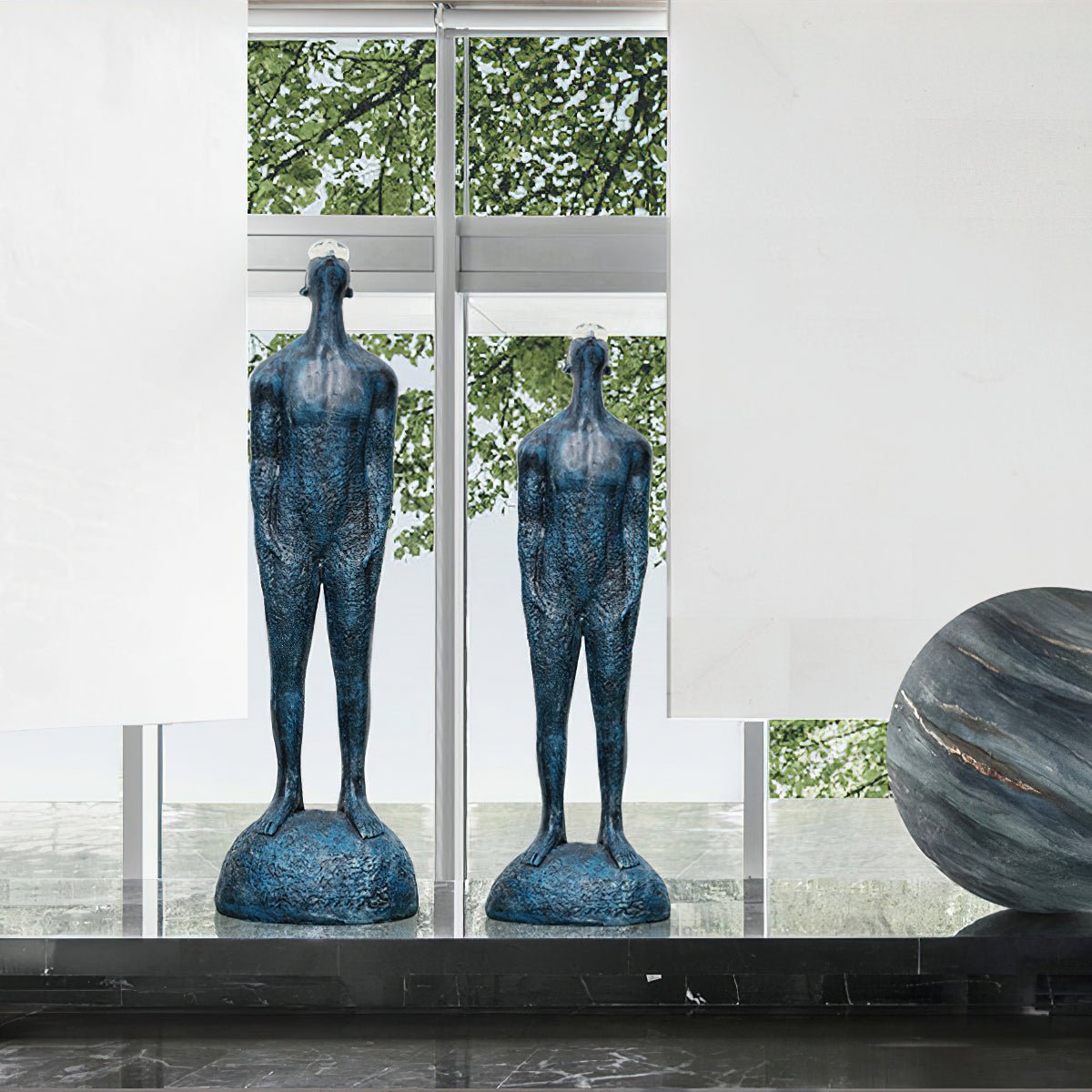 Atlas Guardian Sculpture Floor Ornaments - Blowlighting