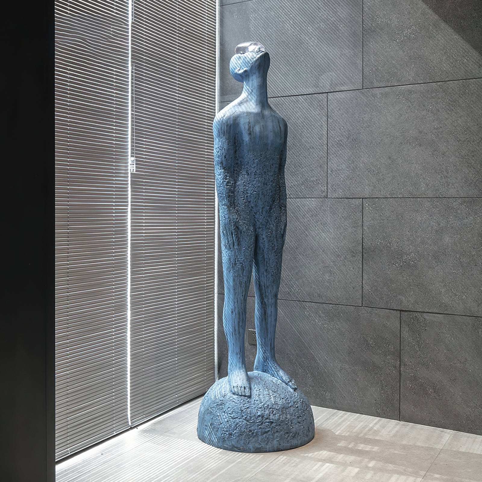 Atlas Guardian Sculpture Floor Ornaments - Blowlighting