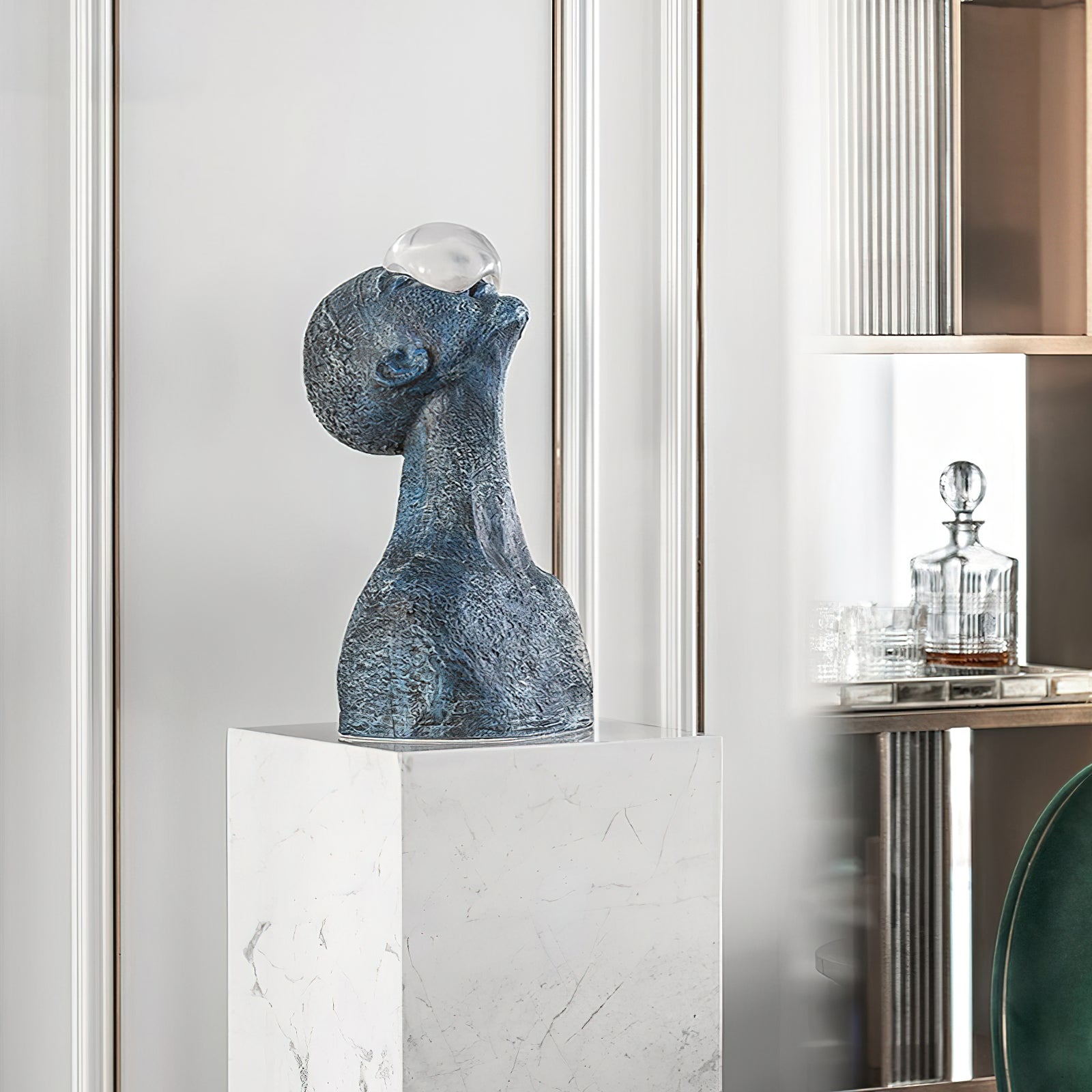 Atlas Guardian Sculpture Table Ornaments - Blowlighting