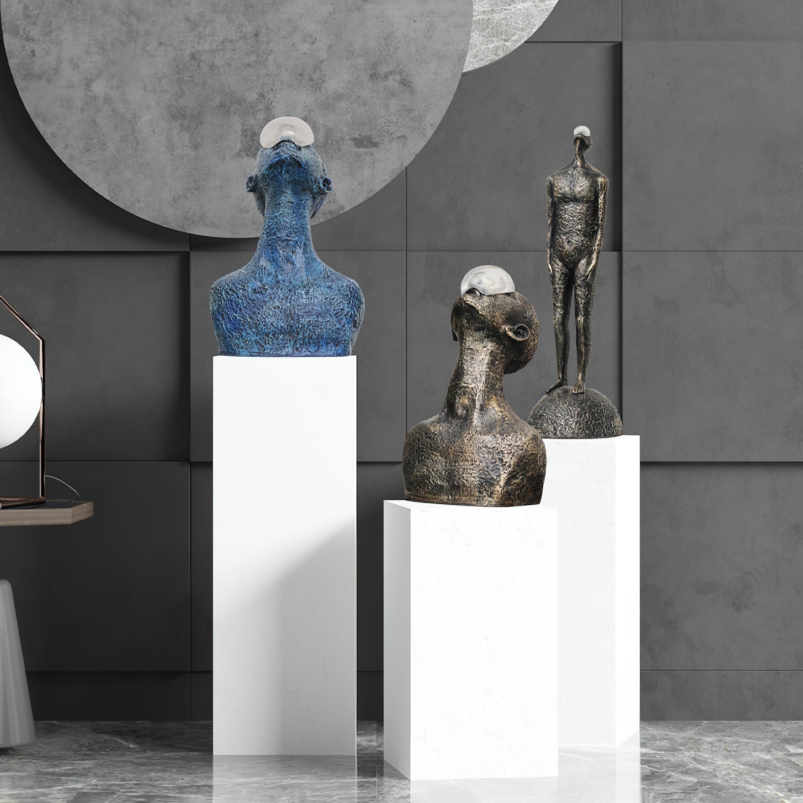 Atlas Guardian Sculpture Table Ornaments - Blowlighting