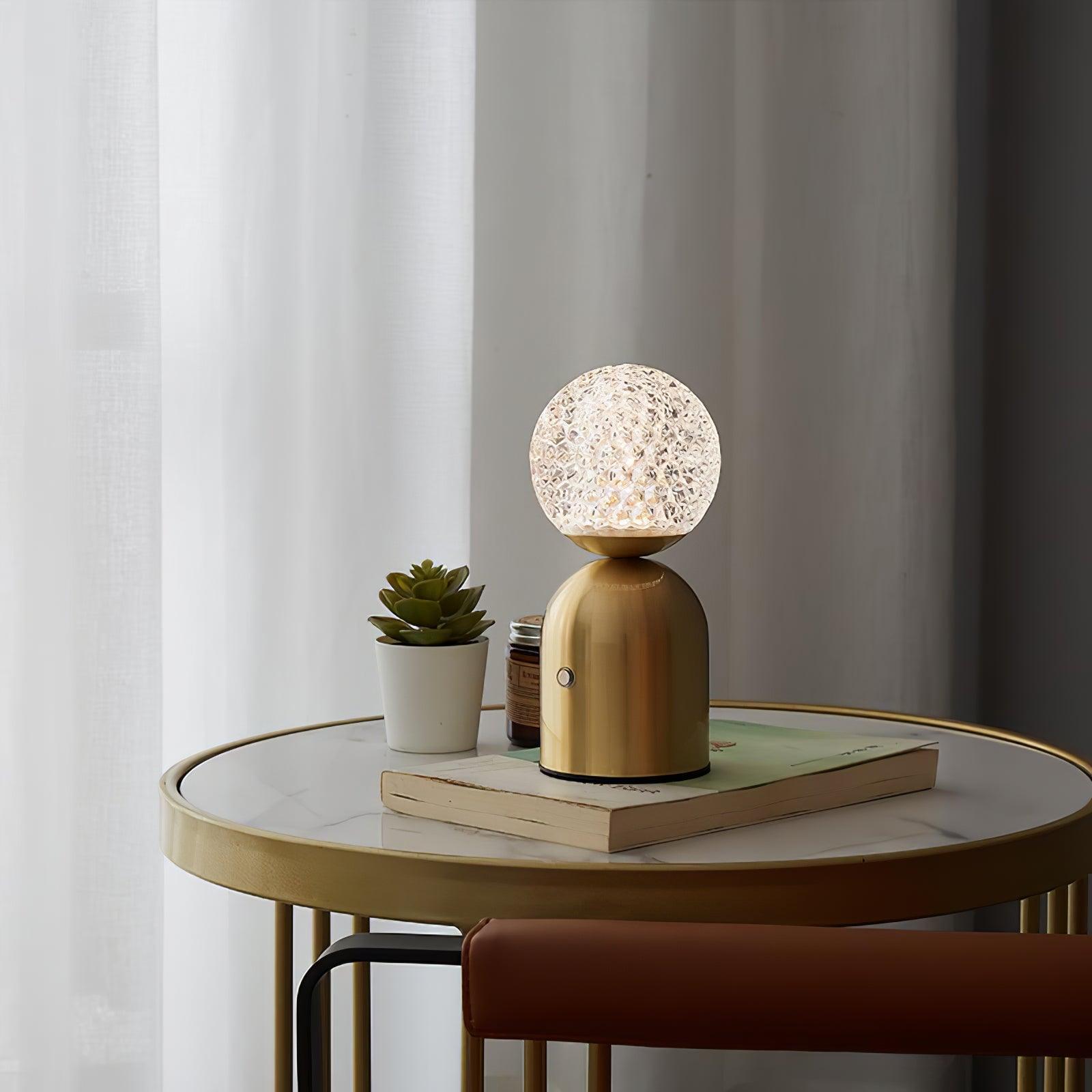 Skylar Luxury Metal Table Lamp - Blowlighting