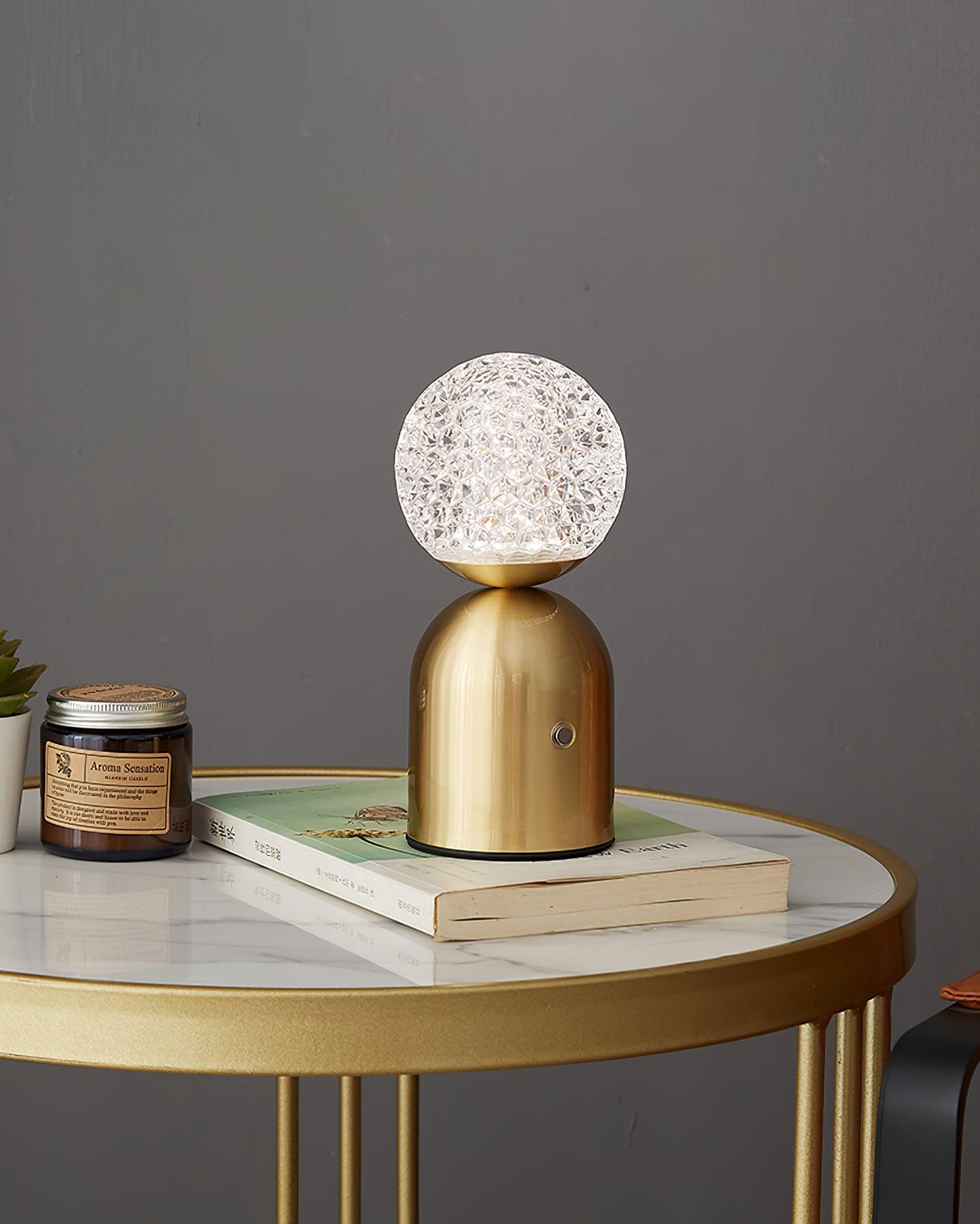 Skylar Luxury Metal Table Lamp - Blowlighting