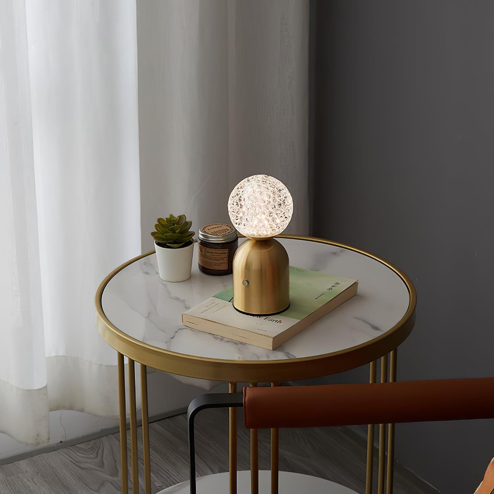 Skylar Luxury Metal Table Lamp - Blowlighting