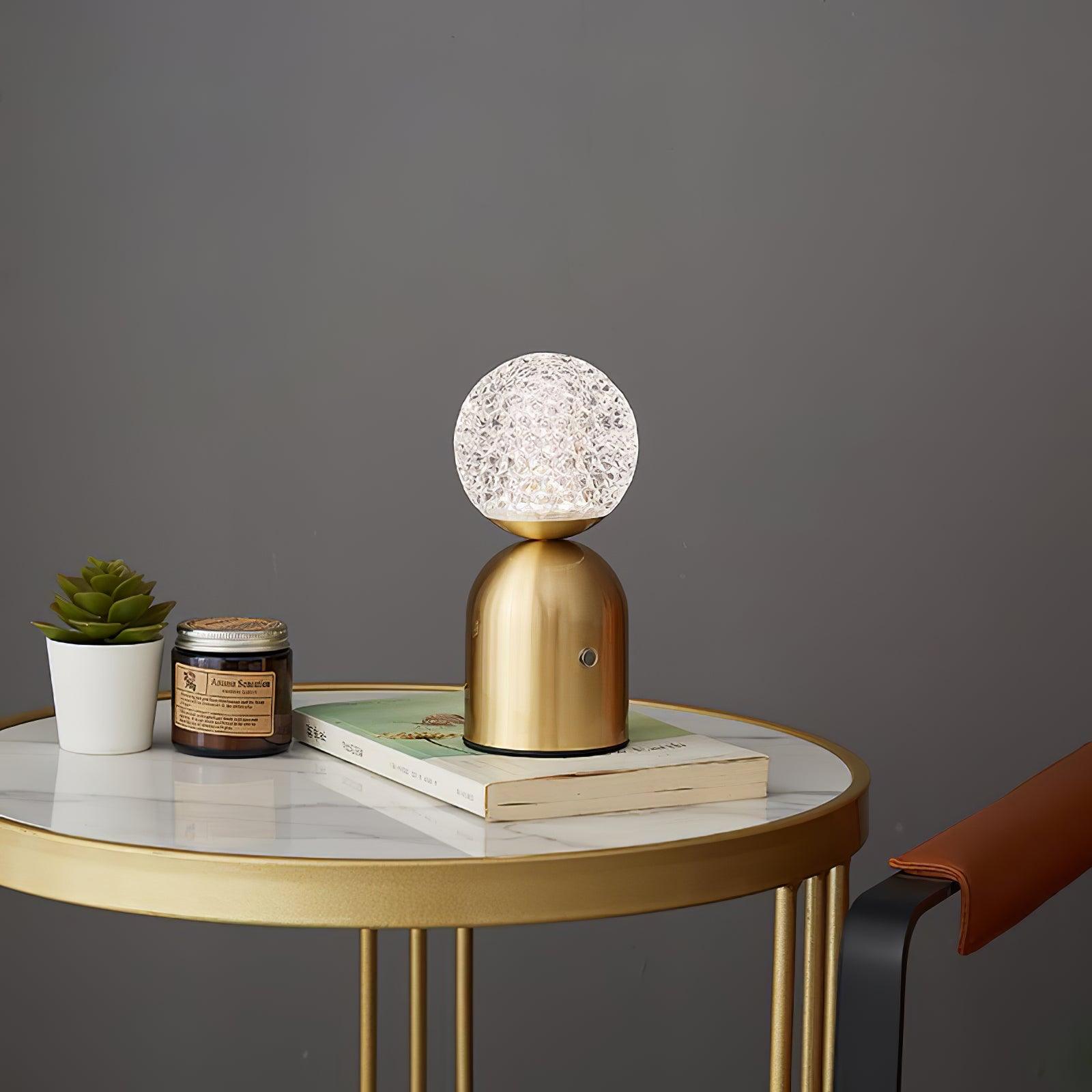 Skylar Luxury Metal Table Lamp - Blowlighting