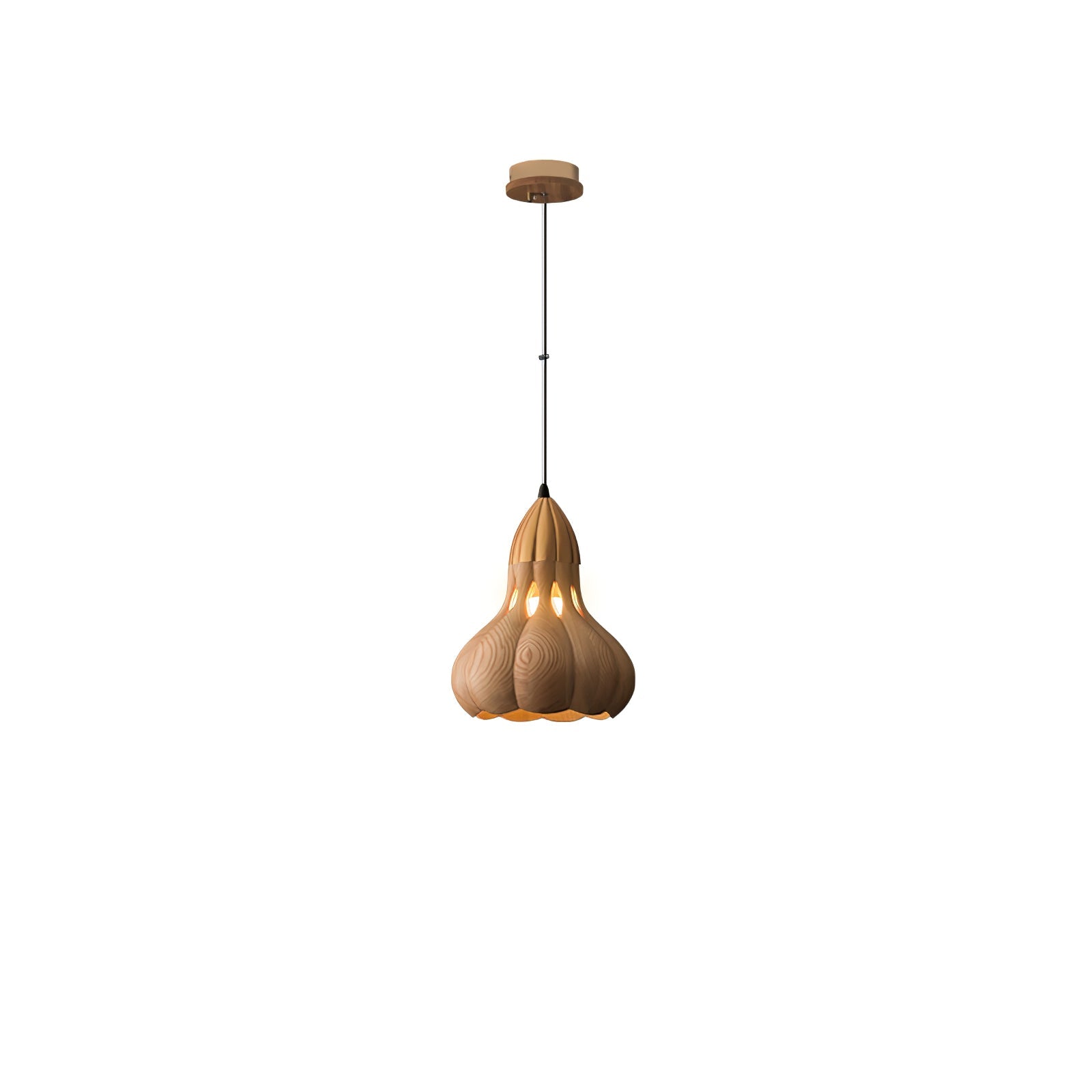 Arraeion Individual Creativity Wood Metal Pendant Lamp - Blowlighting
