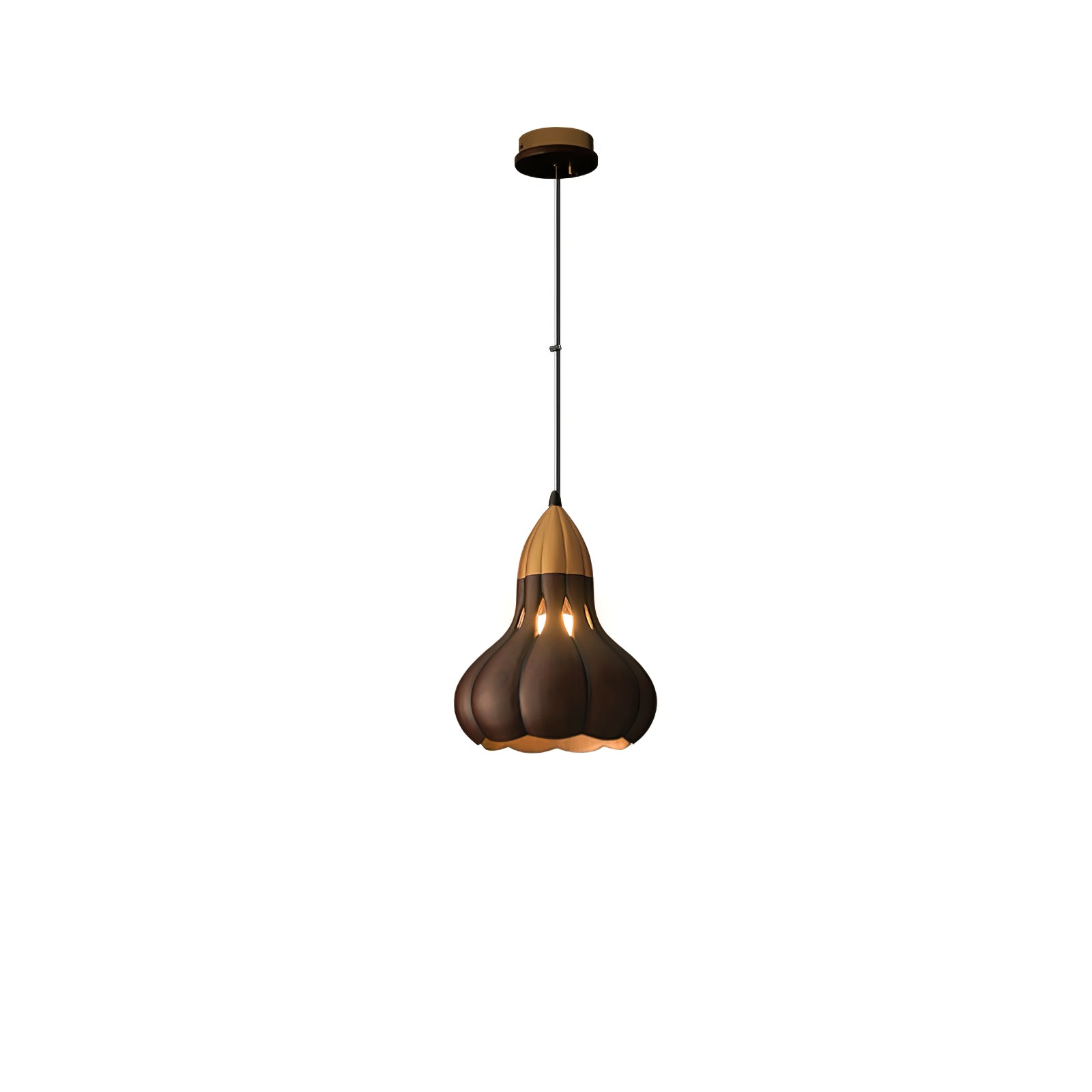 Arraeion Individual Creativity Wood Metal Pendant Lamp - Blowlighting