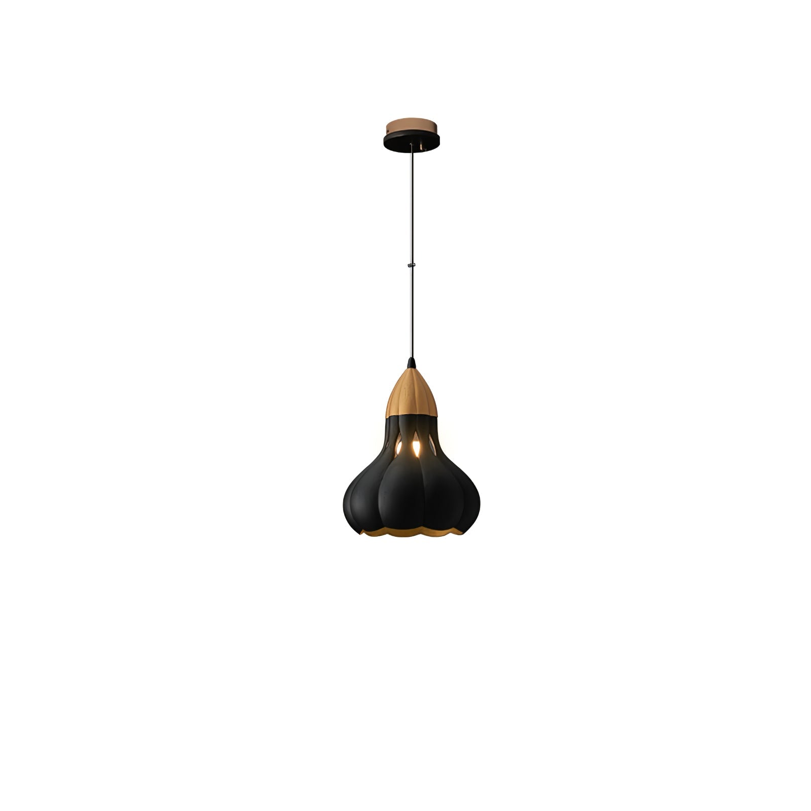 Arraeion Individual Creativity Wood Metal Pendant Lamp - Blowlighting