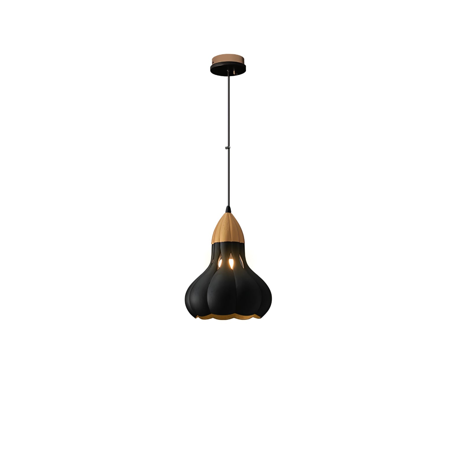 Arraeion Individual Creativity Wood Metal Pendant Lamp - Blowlighting