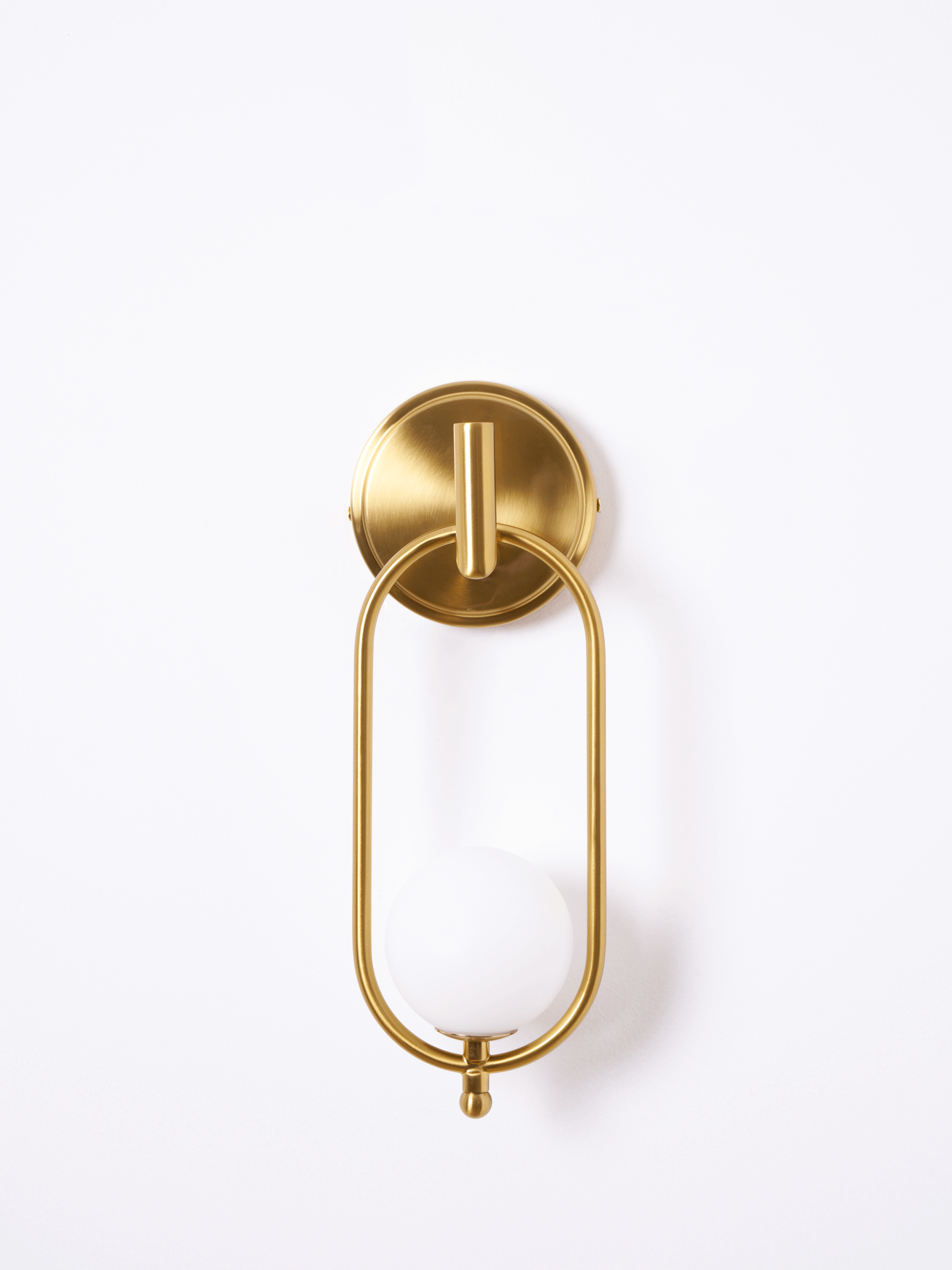 Cumirisra Modern Minimalist Brass Glass Wall Light - Blowlighting
