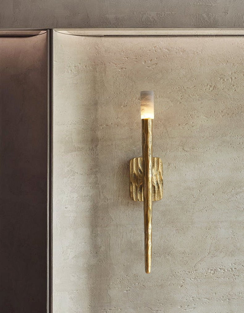 Aurelian Sculpted Alabaster Sconce - Vakkerlight