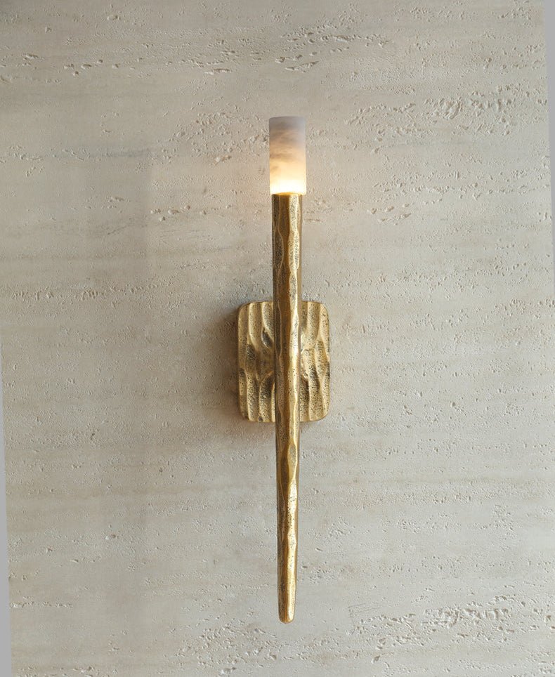 Aurelian Sculpted Alabaster Sconce - Vakkerlight