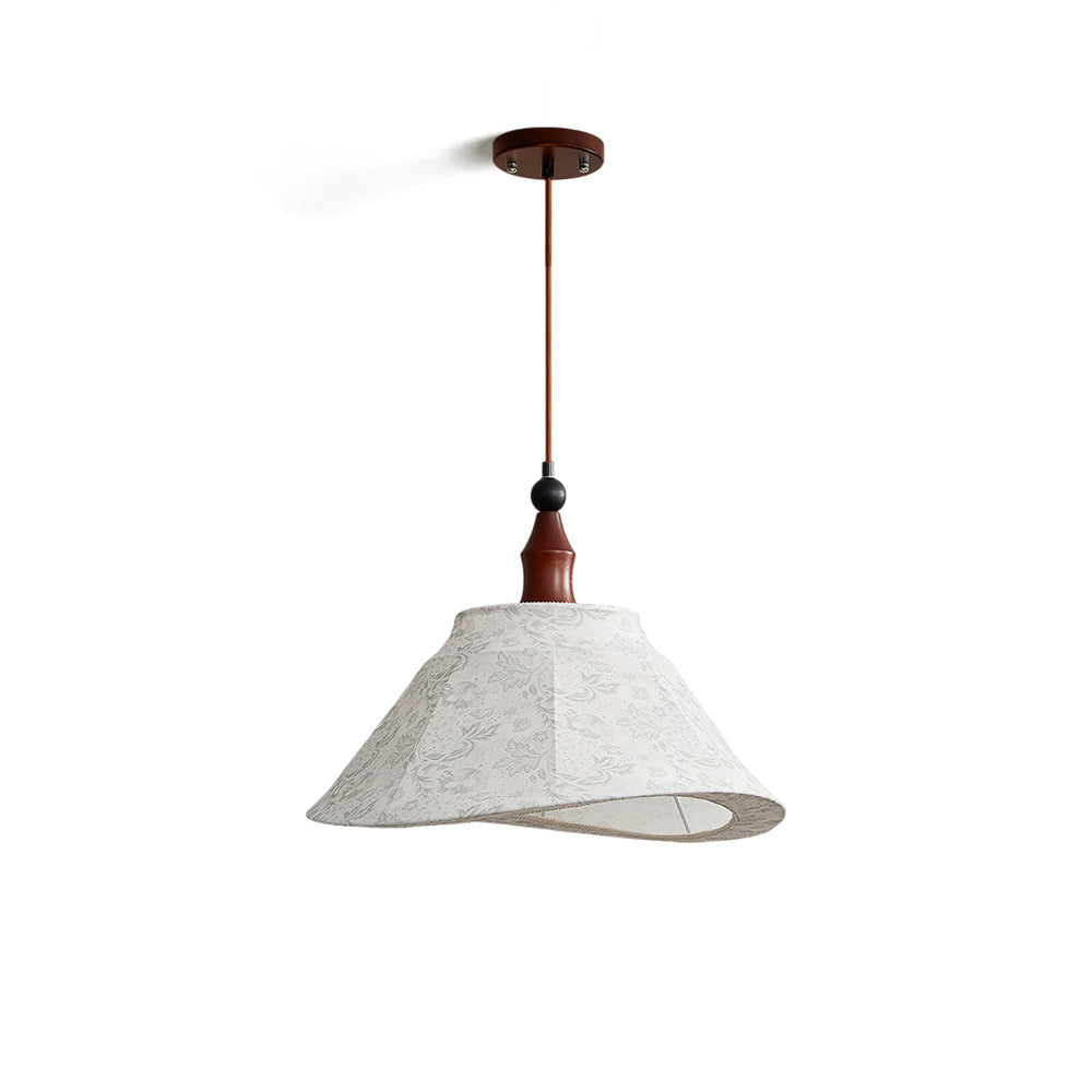 Aurelian Minimalist Fabric Pendant Light