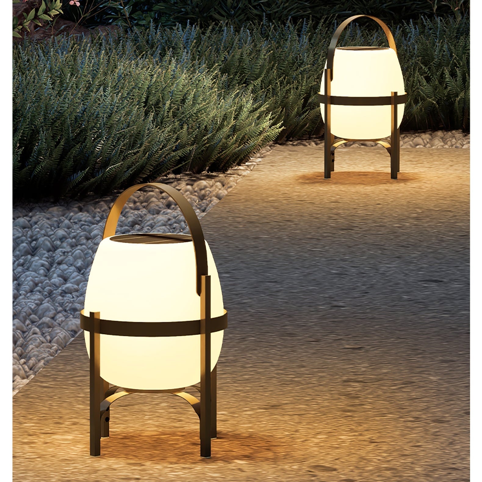 Auren Lantern Outdoor Lamp - Blowlighting