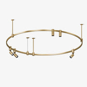 Ivrinir Ringed Brass Pendant Lamp - Blowlighting