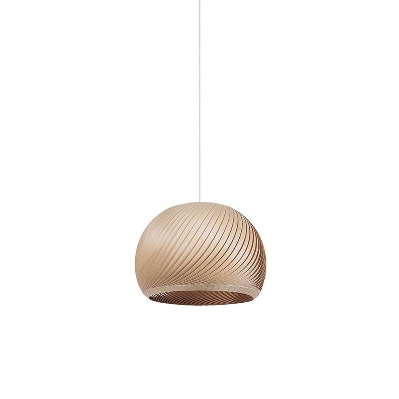 Spiral Vintage Wood Pendant Lamp - Blowlighting