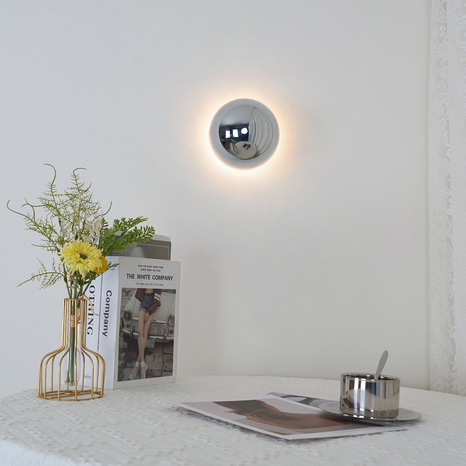 Aurum Sphere Wall Sconce - Blowlighting