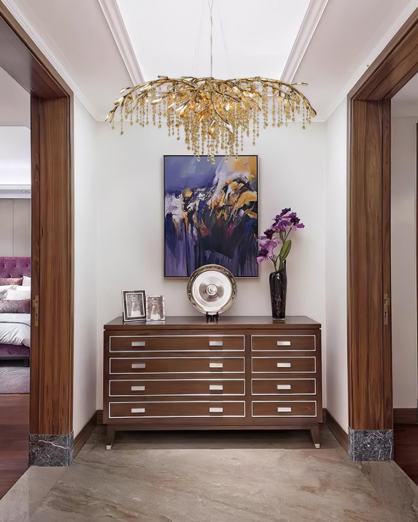 Ucaryra Postmodern Luxury Twilight Crystal Chandelier - Blowlighting