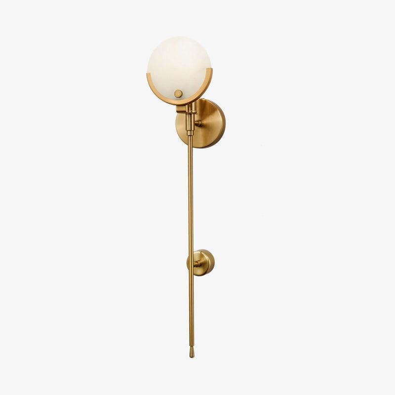 Zavarara Sphere Alabaster Wall Light - Blowlighting
