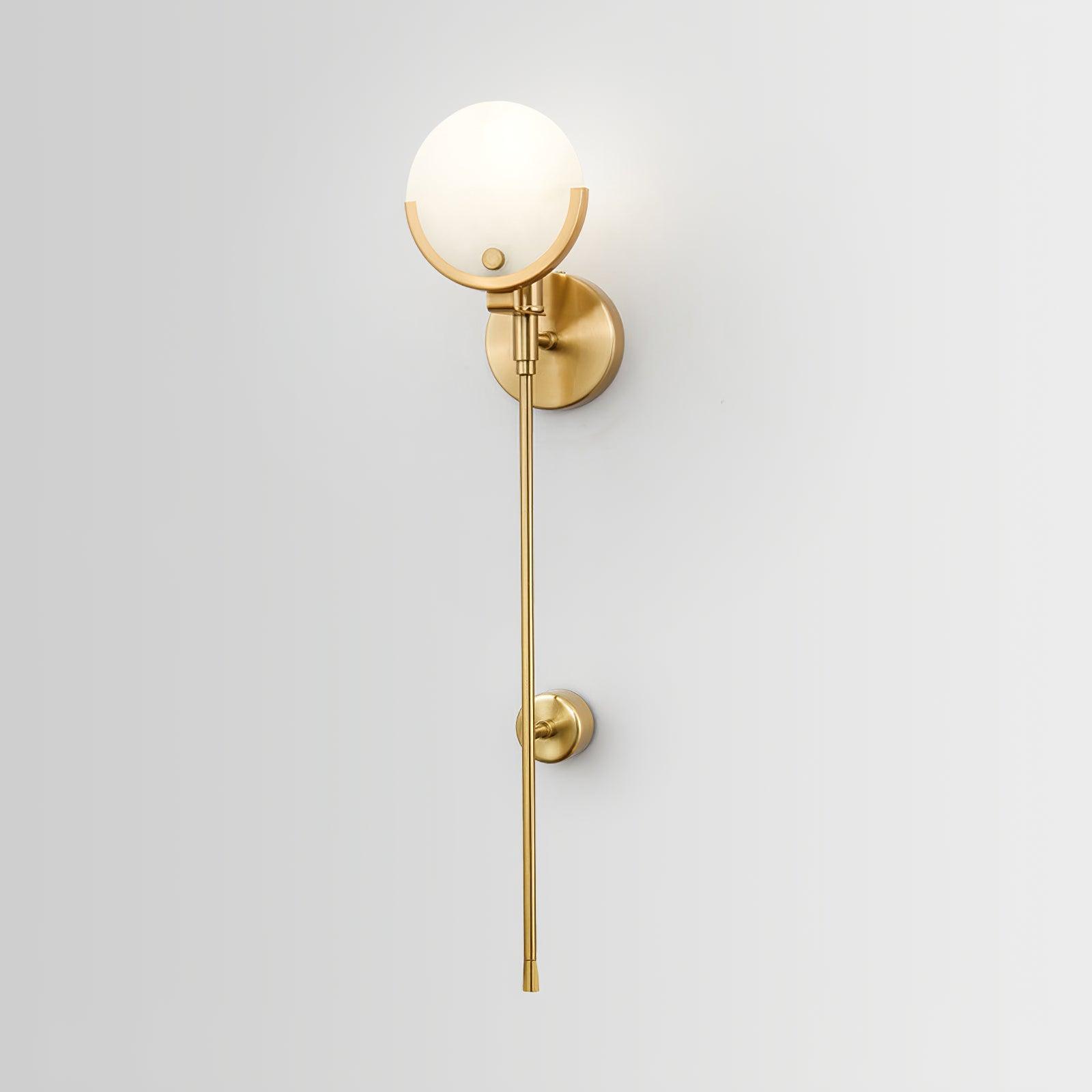 Zavarara Sphere Alabaster Wall Light - Blowlighting