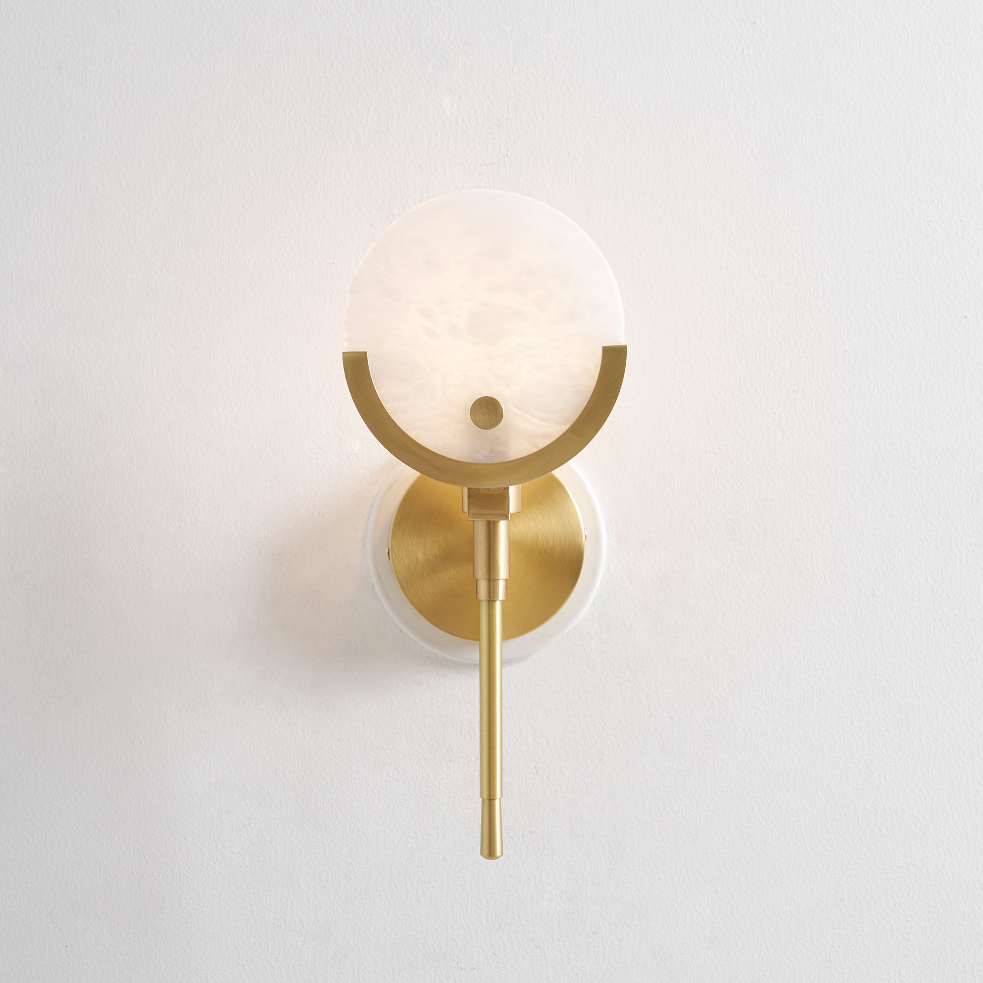 Zavarara Sphere Alabaster Wall Light - Blowlighting