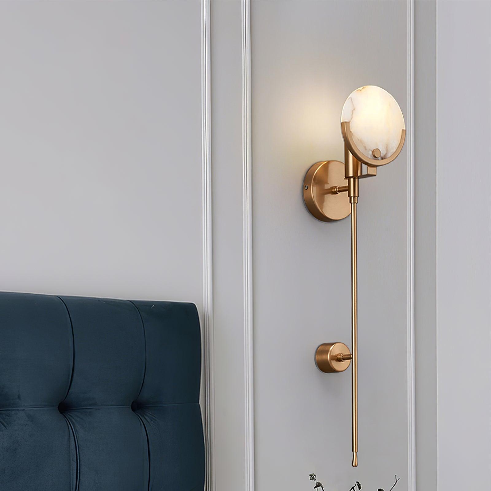 Zavarara Sphere Alabaster Wall Light - Blowlighting
