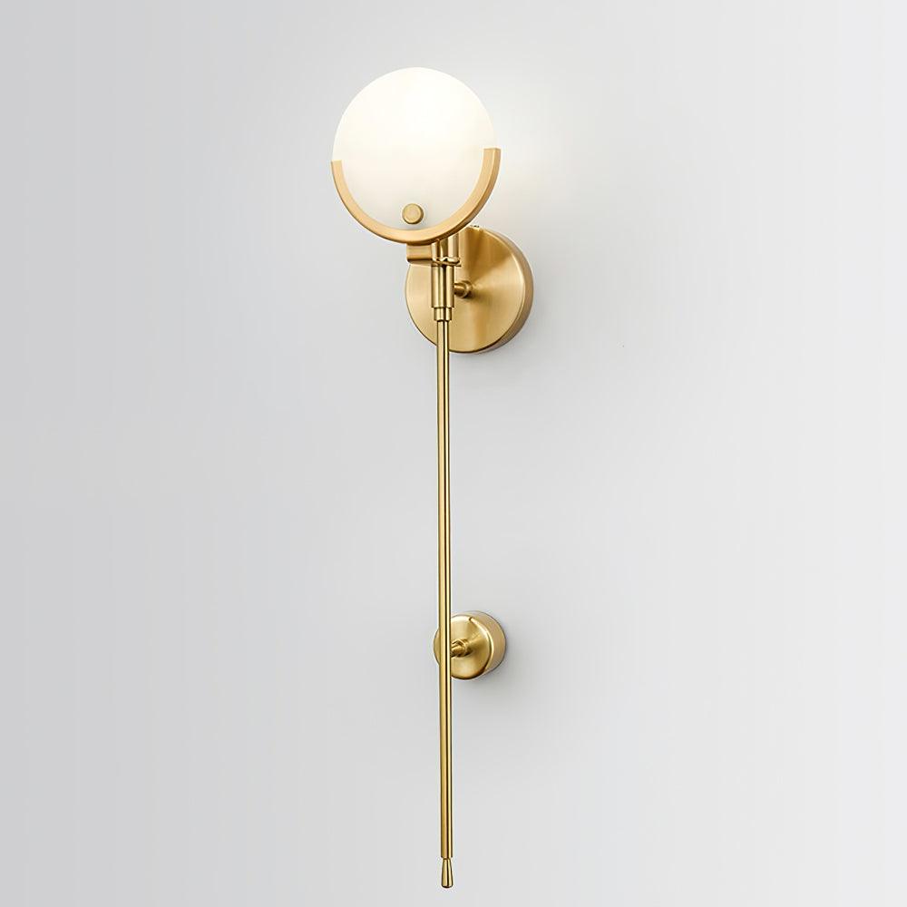 Zavarara Sphere Alabaster Wall Light - Blowlighting