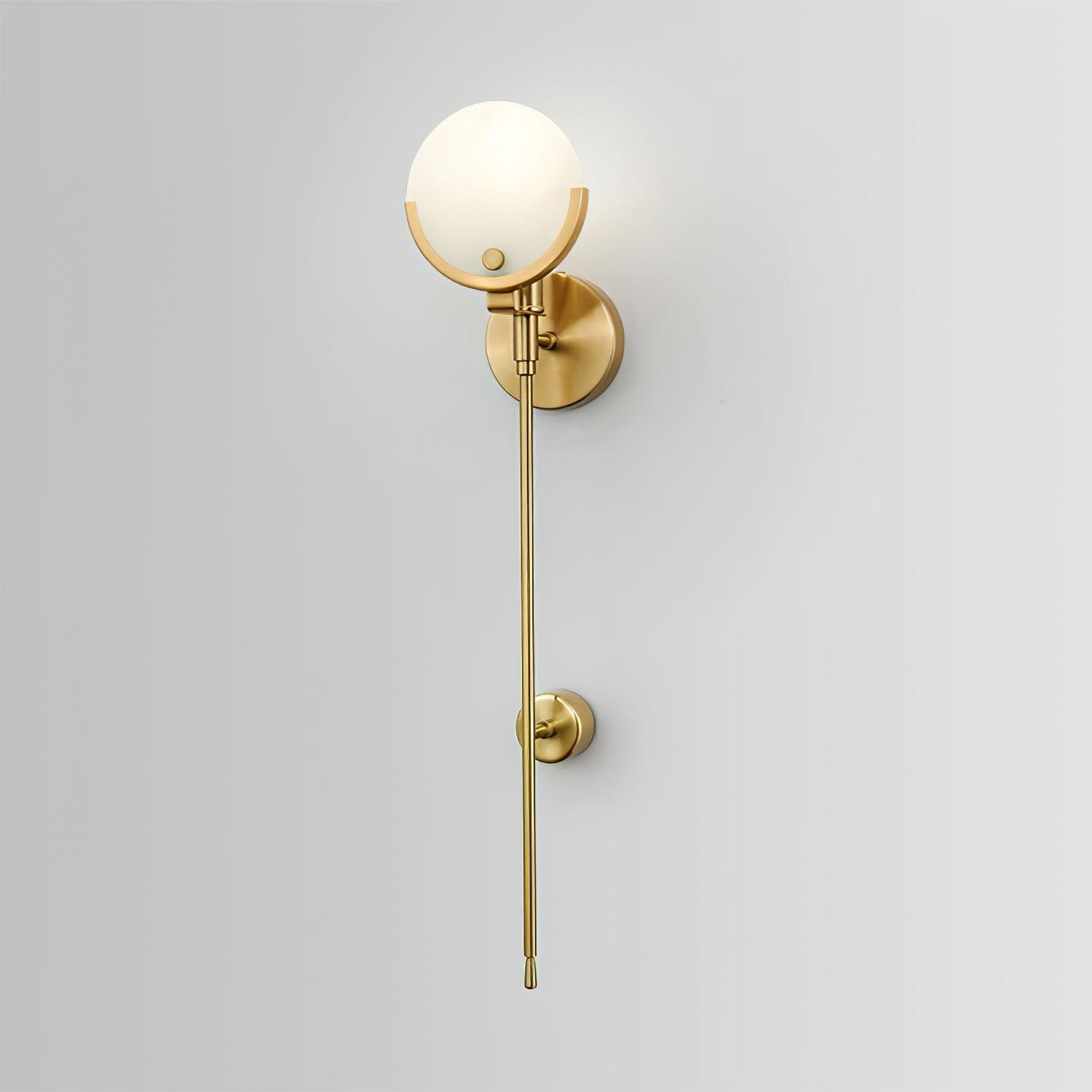 Zavarara Sphere Alabaster Wall Light - Blowlighting