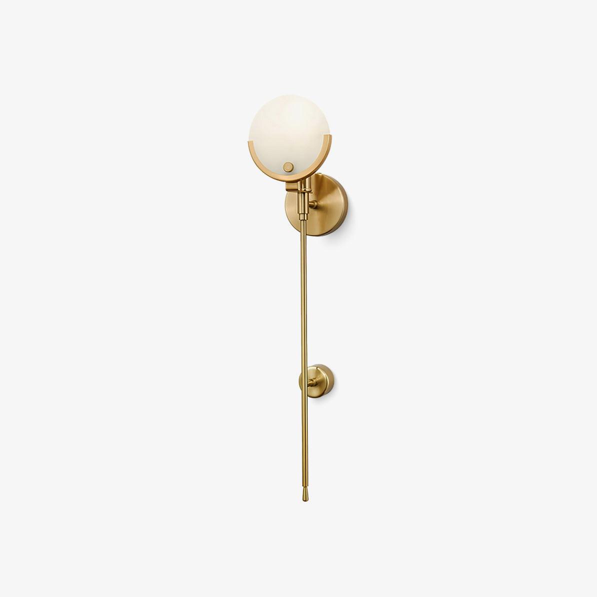Zavarara Sphere Alabaster Wall Light - Blowlighting