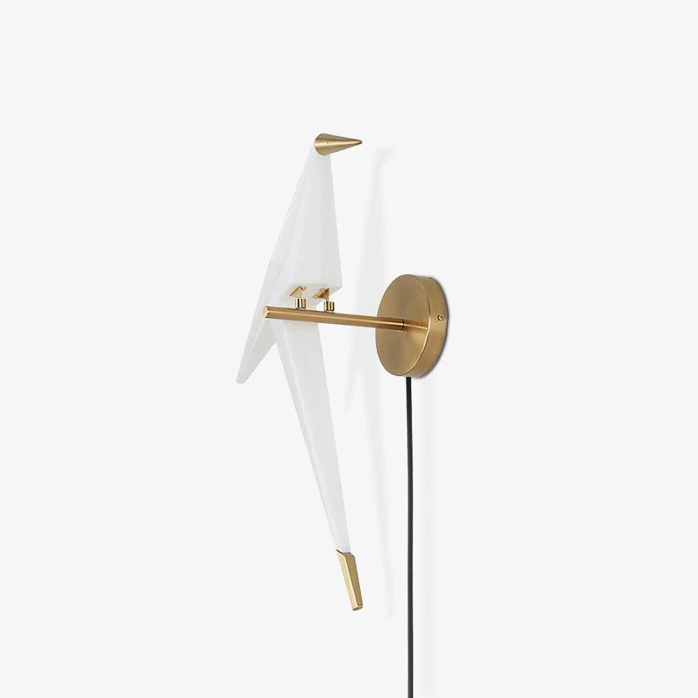 Paper Crane Plug-In Wall Lamp - Blowlighting
