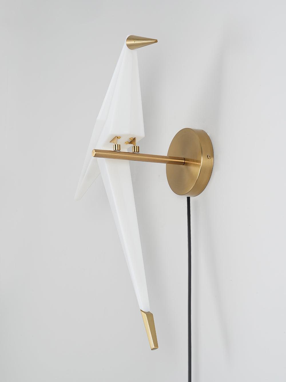 Paper Crane Plug-In Wall Lamp - Blowlighting