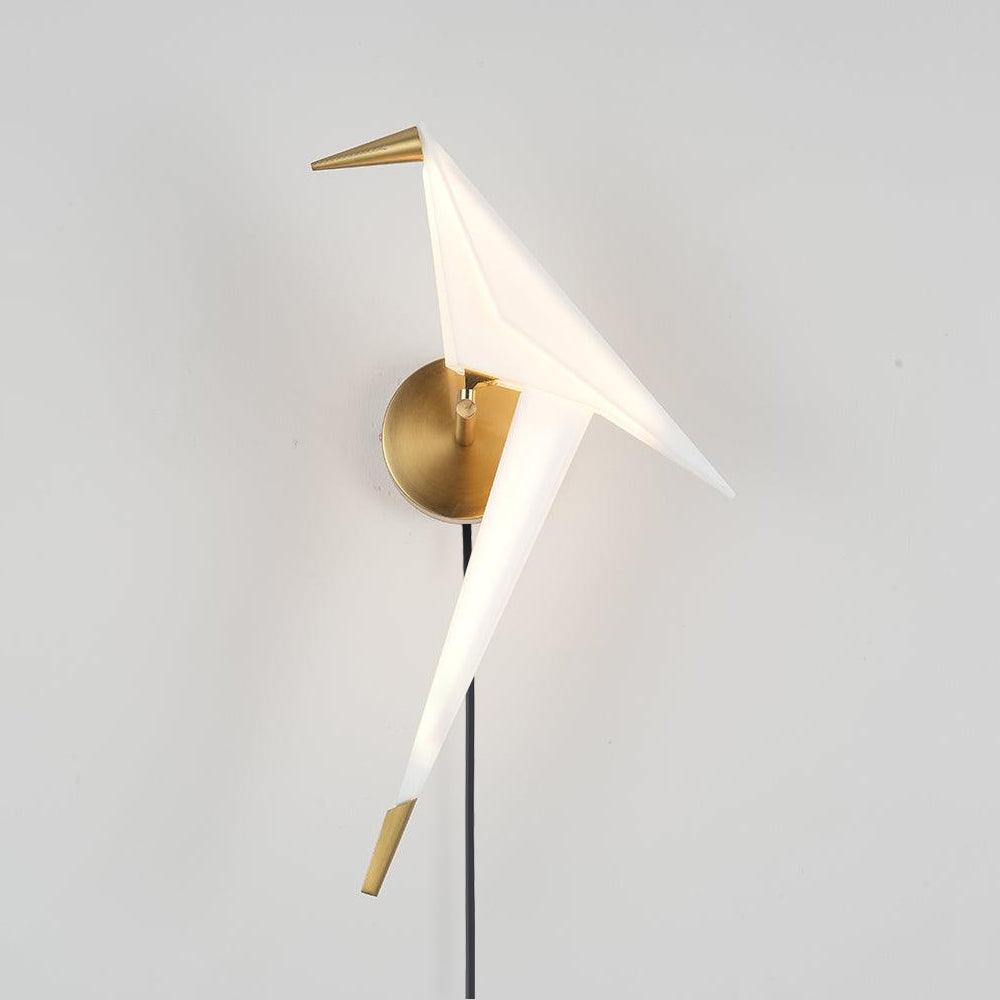 Paper Crane Plug-In Wall Lamp - Blowlighting
