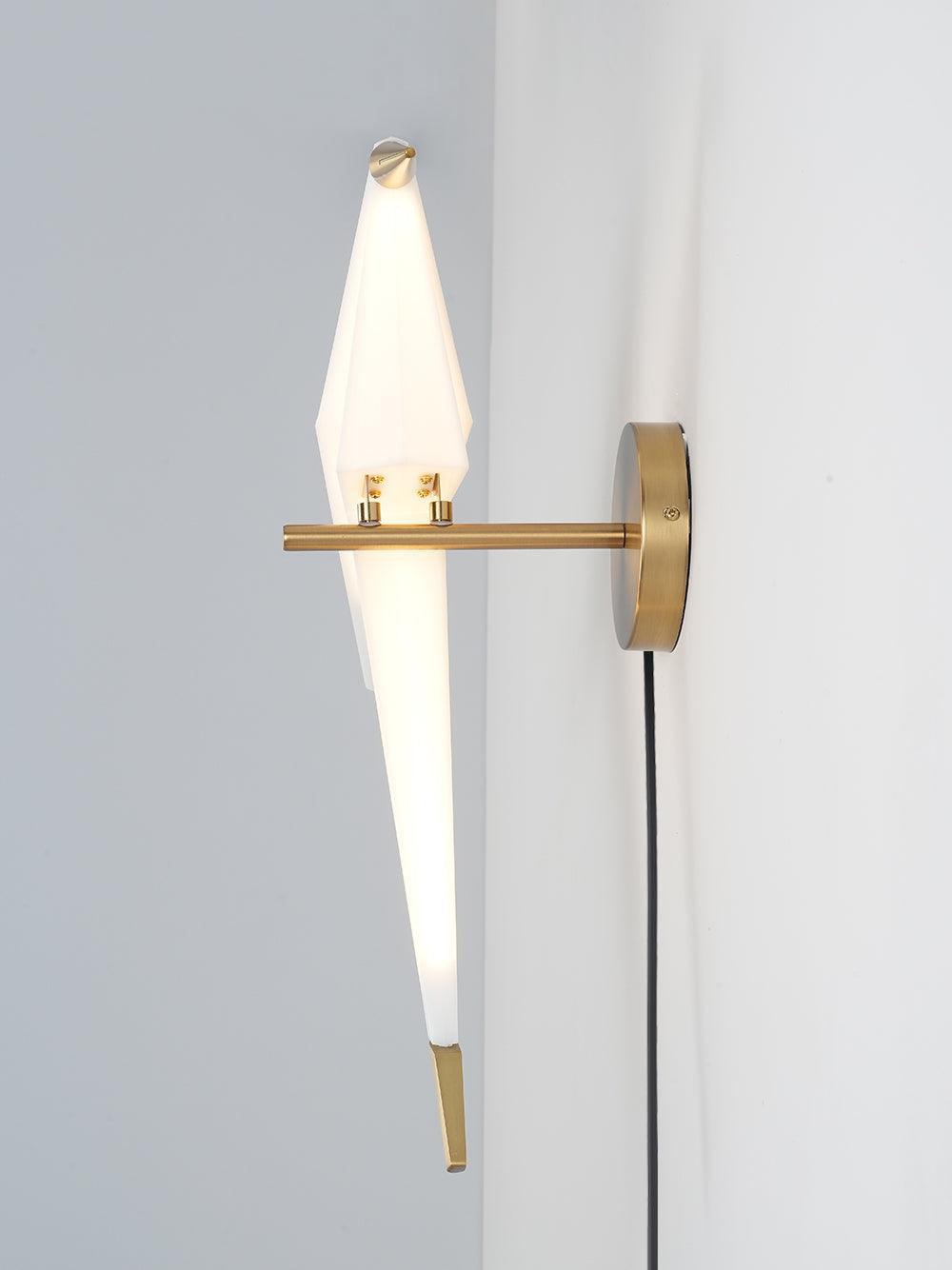 Paper Crane Plug-In Wall Lamp - Blowlighting