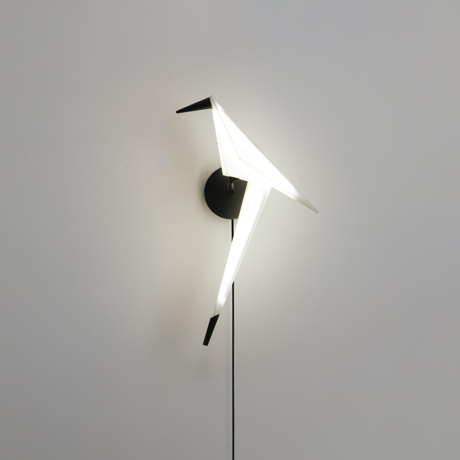 Paper Crane Plug-In Wall Lamp - Blowlighting