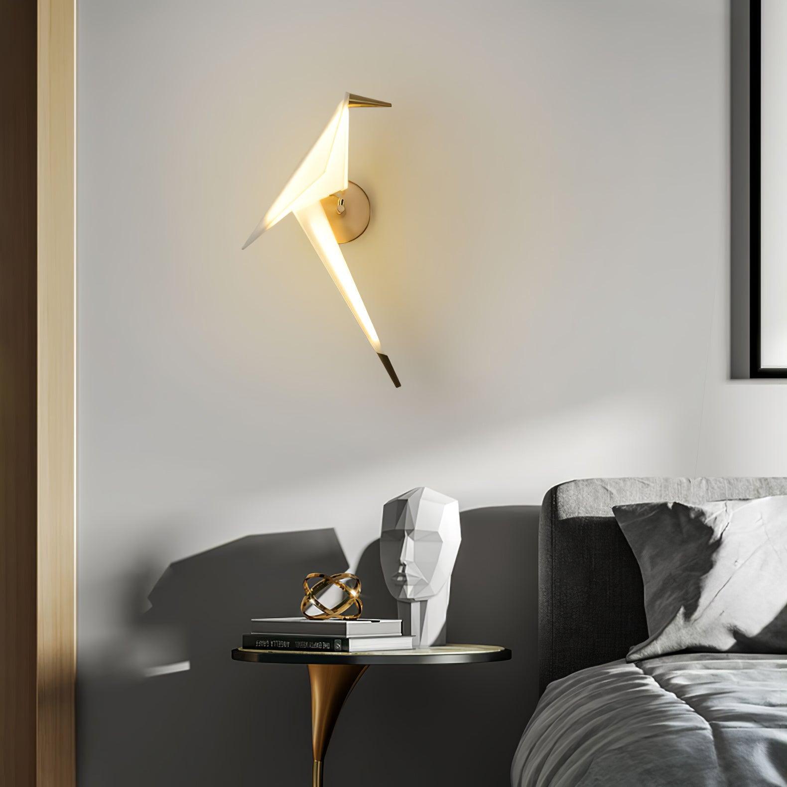 Paper Crane Plug-In Wall Lamp - Blowlighting