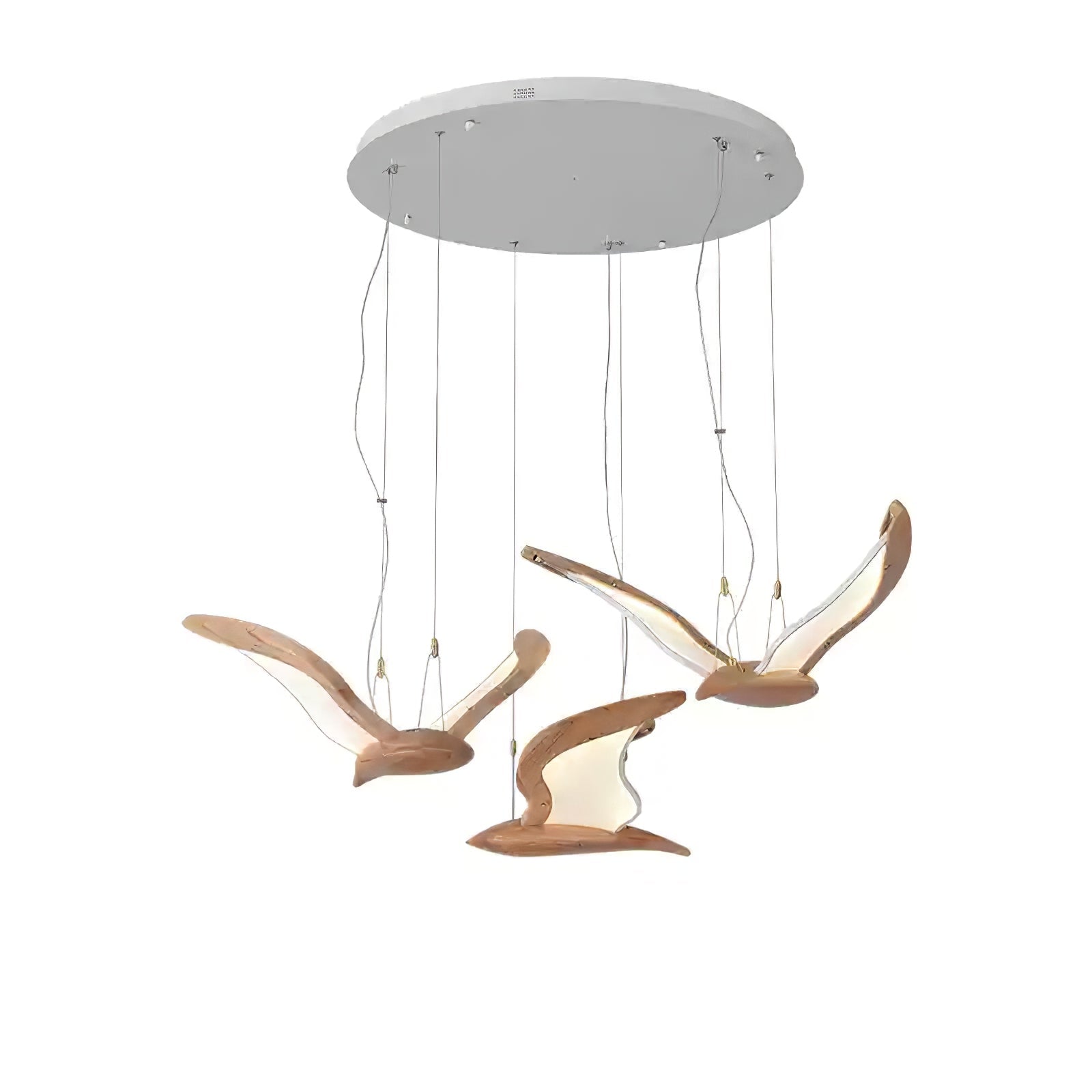 Lyvynia Organic Wood Pendant Light - Blowlighting