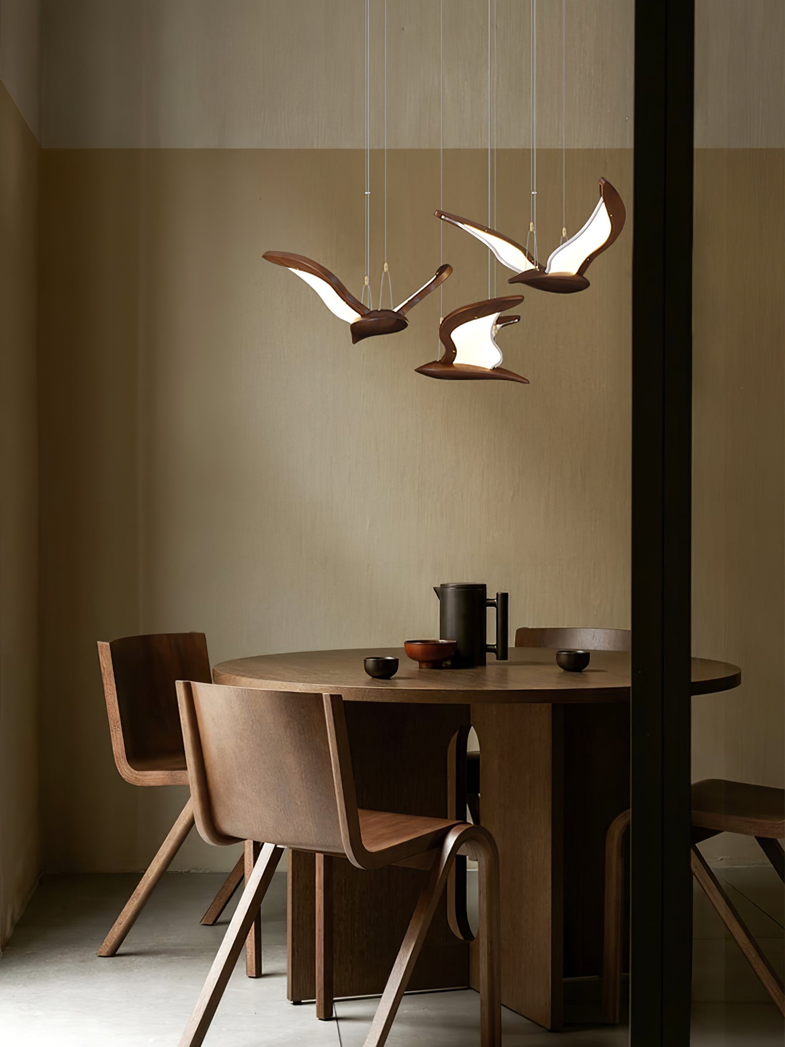 Lyvynia Organic Wood Pendant Light - Blowlighting