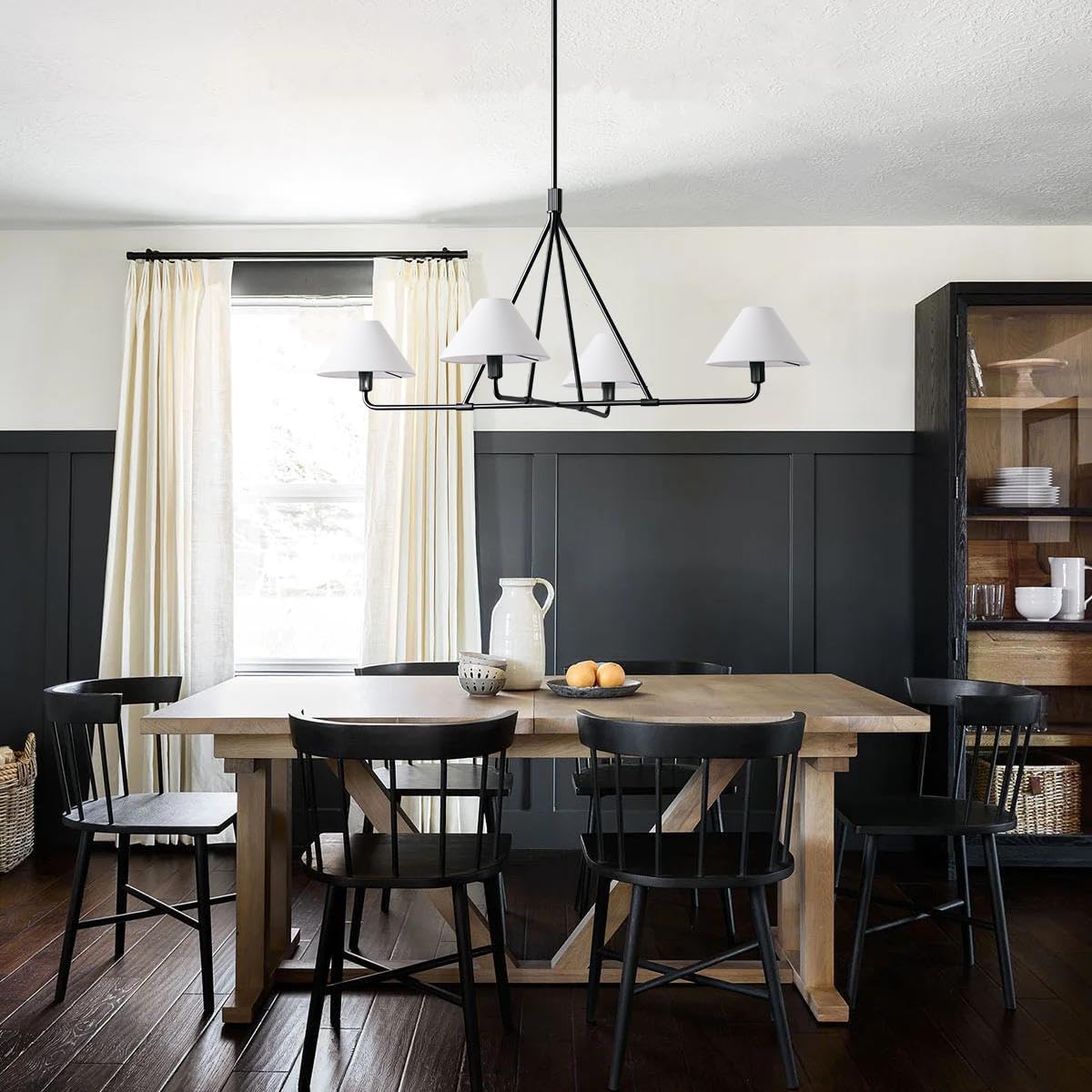 Aurora Chandelier Cone Shade Minimalist - Blowlighting