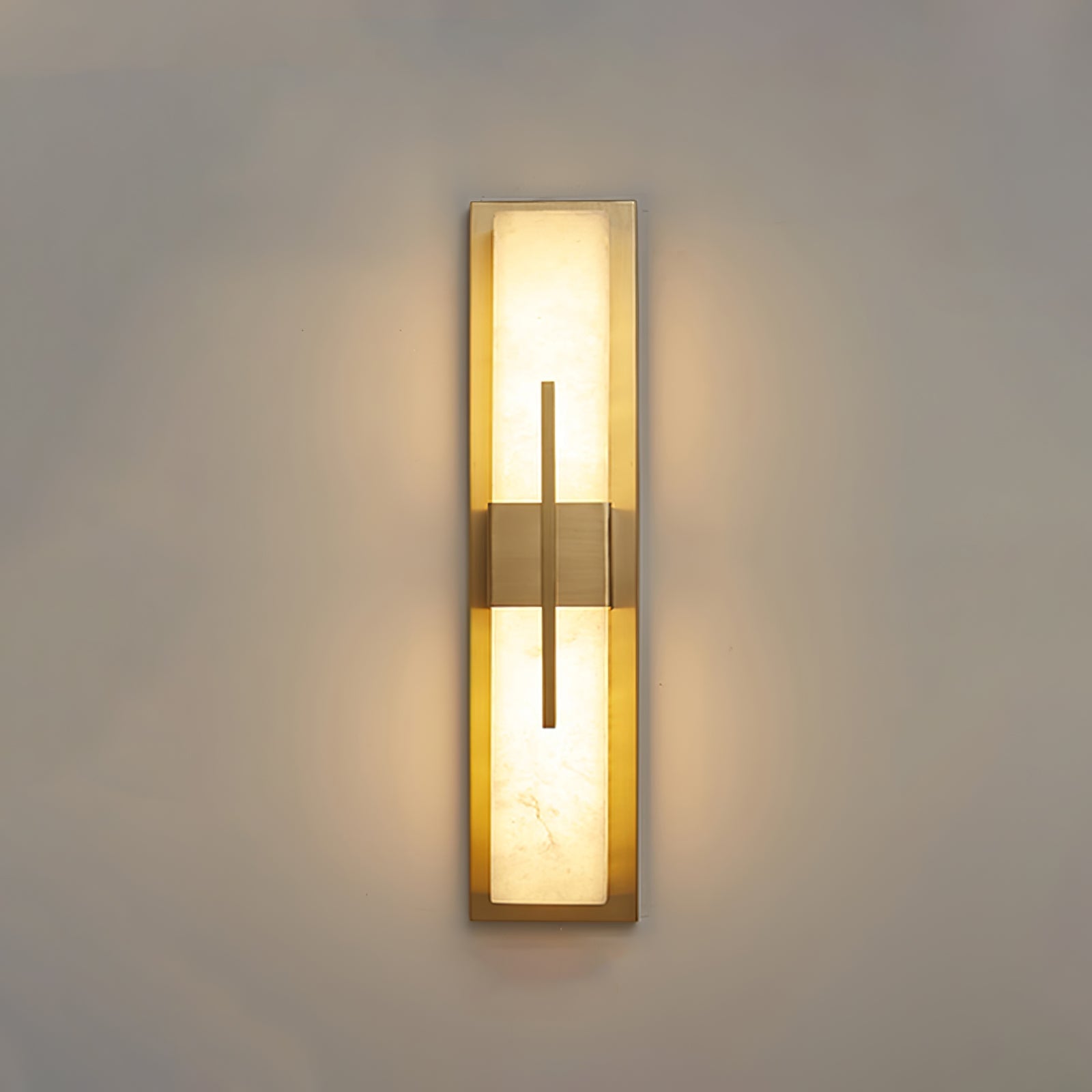 Lylirel Rectangular Alabaster Wall Light - Blowlighting