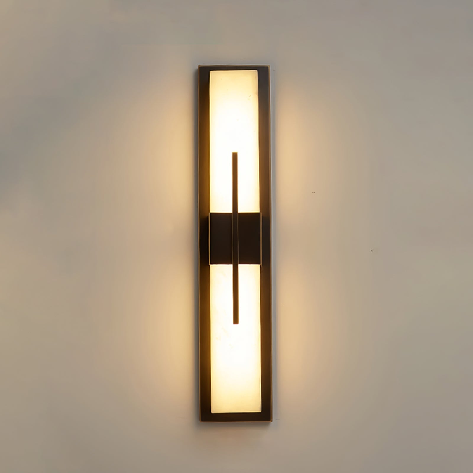 Lylirel Rectangular Alabaster Wall Light - Blowlighting
