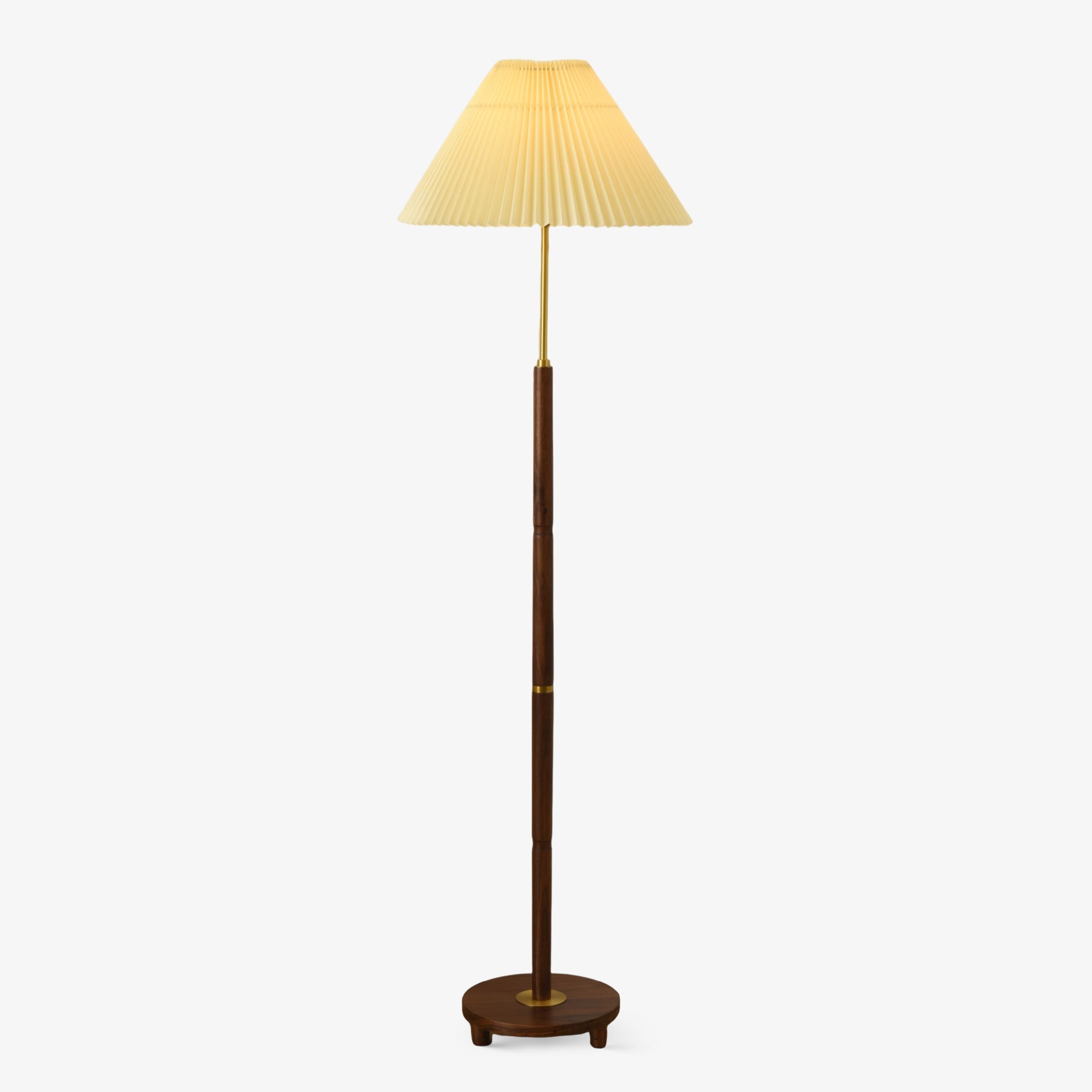 Axya Vintage Pleated Floor Lamp - Blowlighting