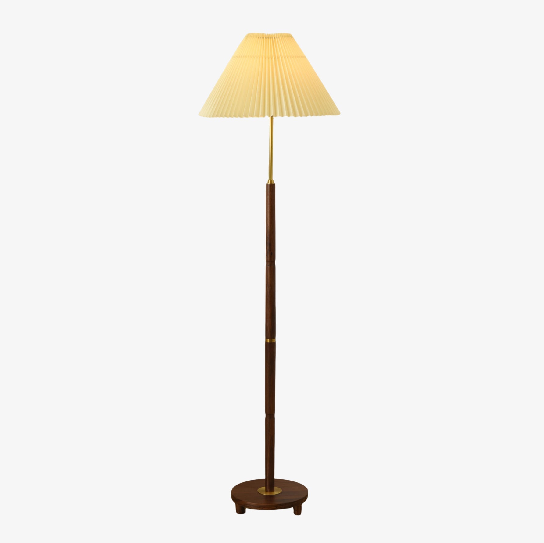 Axya Vintage Pleated Floor Lamp - Blowlighting