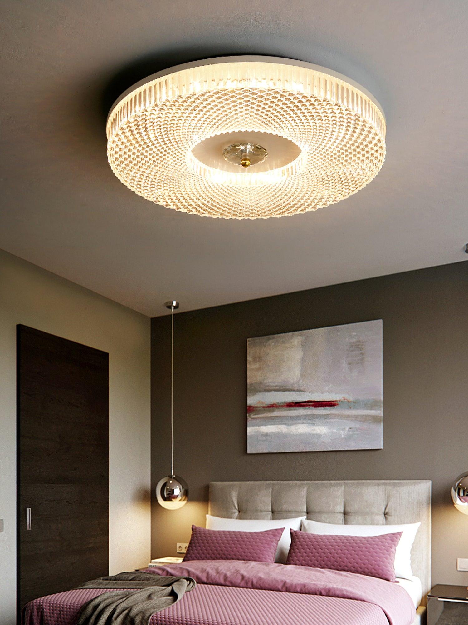Ayla LED Flush Mount Ceiling Light - Blowlighting