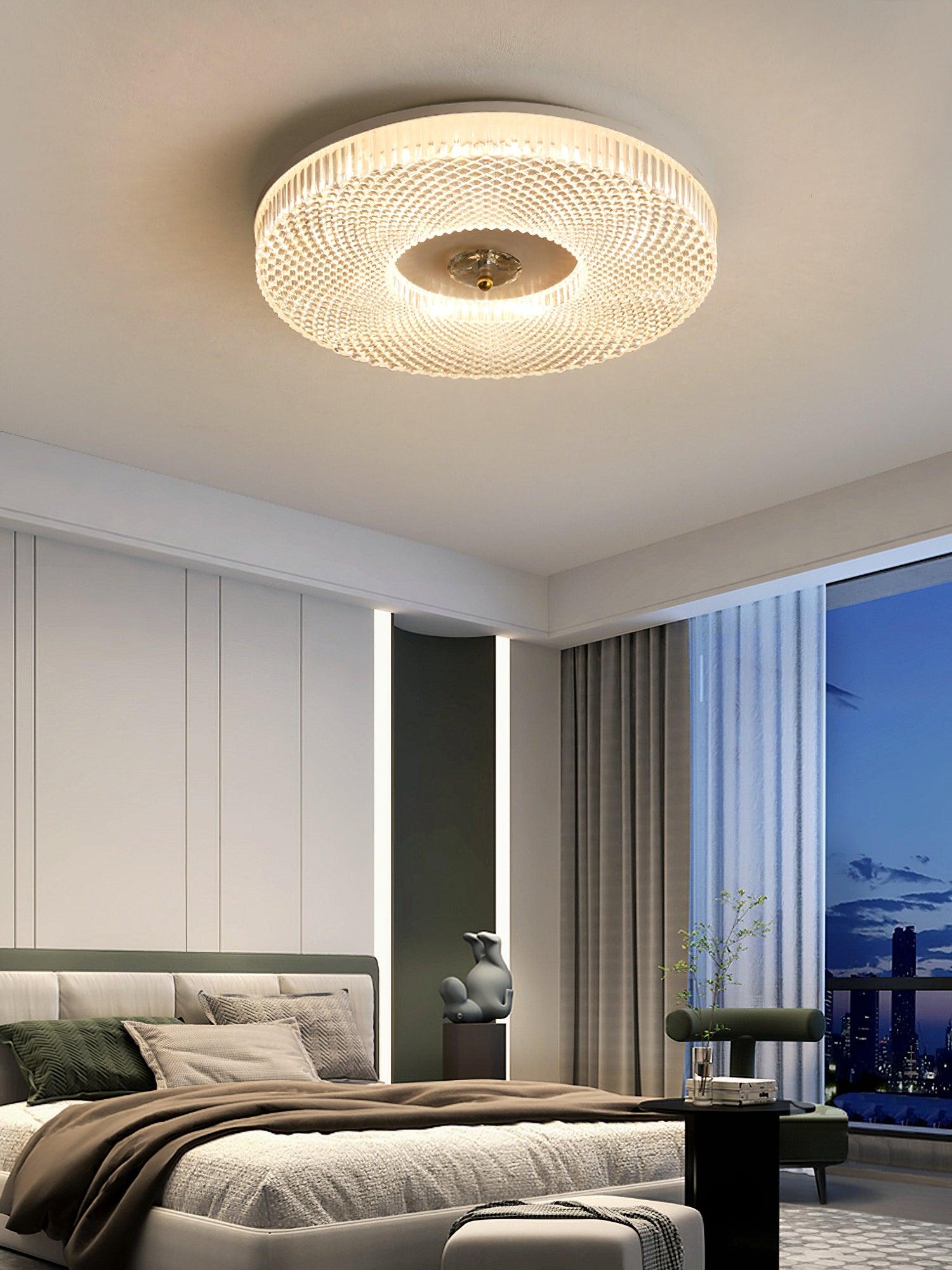 Ayla LED Flush Mount Ceiling Light - Blowlighting