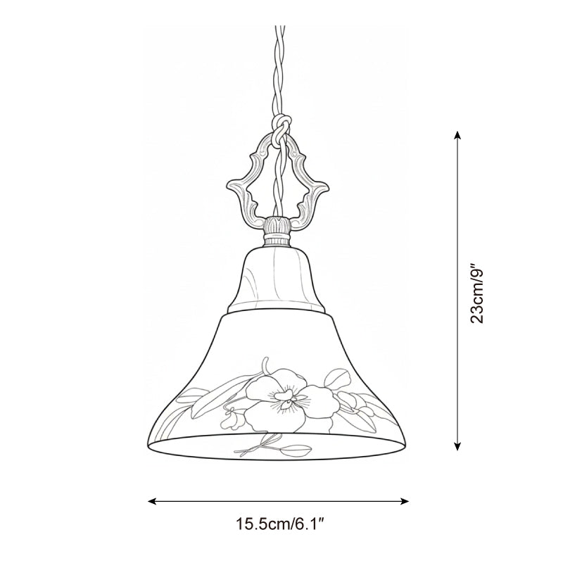 Solvara Petal Ceramic Pendant Lamp