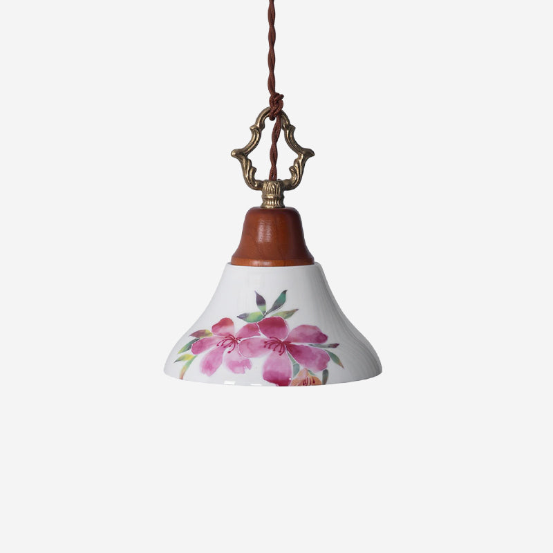 Solvara Petal Ceramic Pendant Lamp
