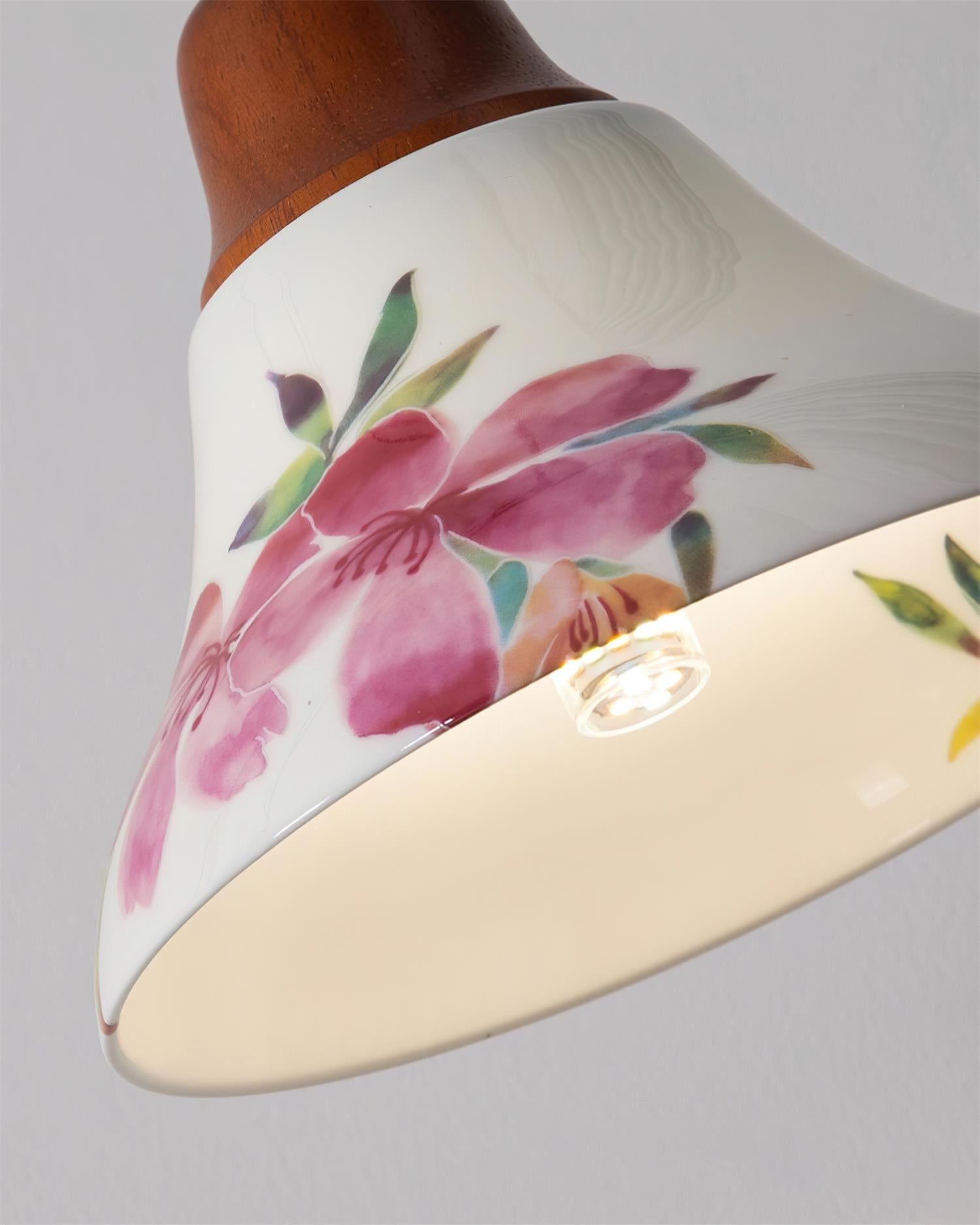 Solvara Petal Ceramic Pendant Lamp