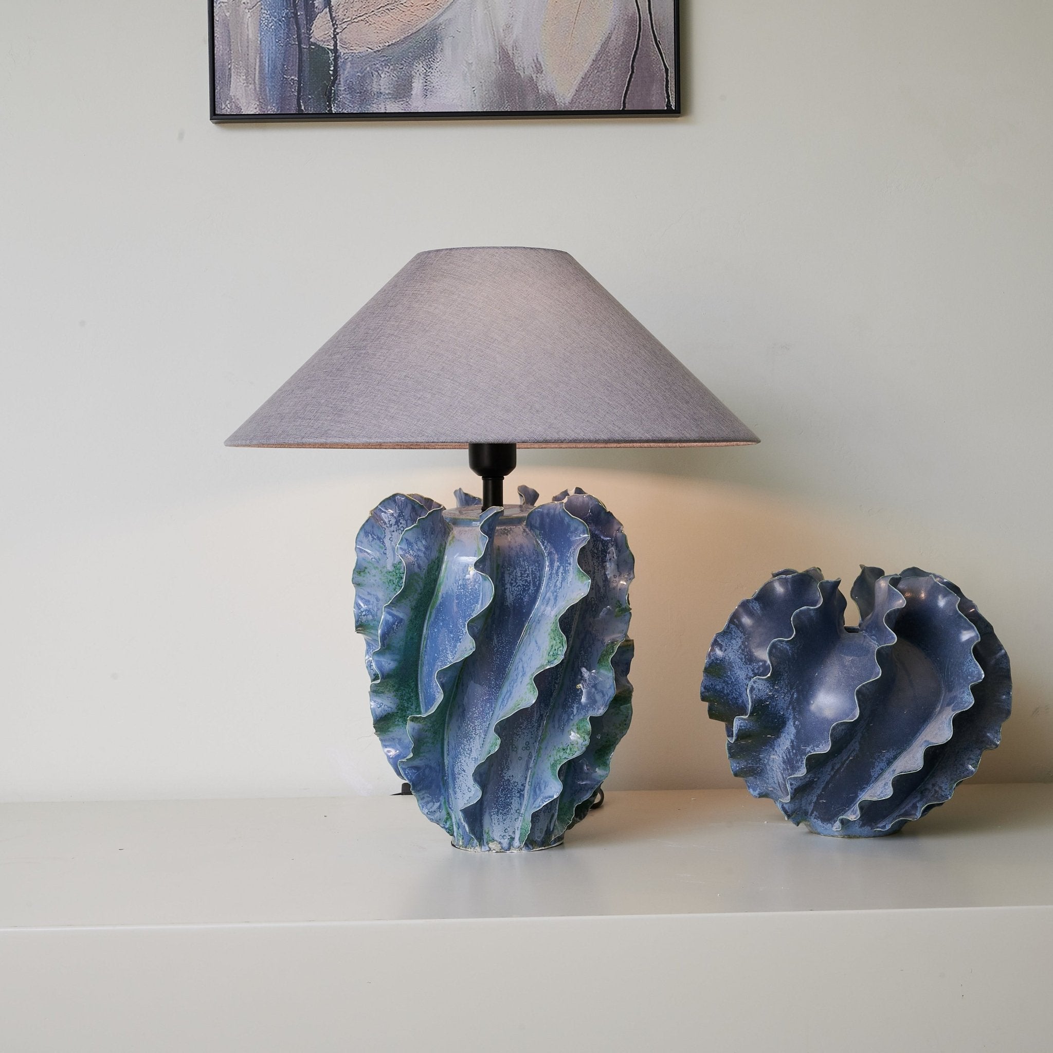 Azure Wave Table Lamp - Blowlighting
